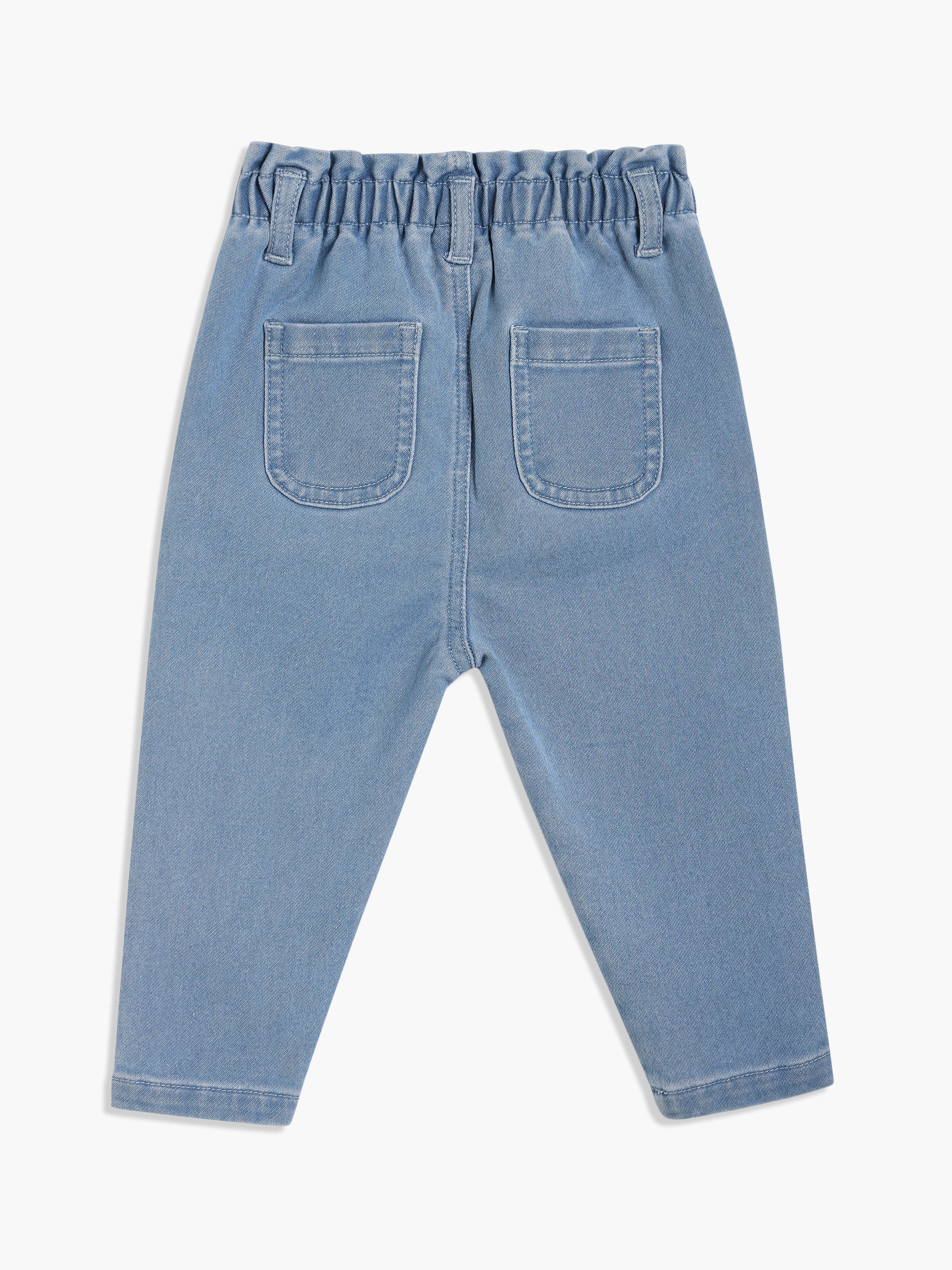Girls Blue Denim Pant
