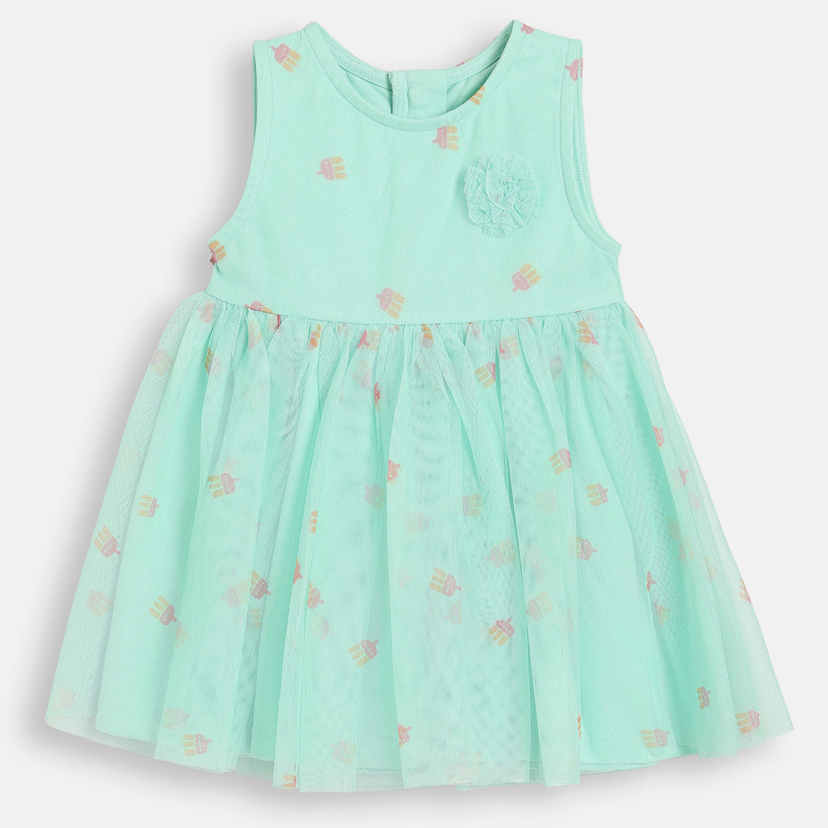 Girls Green Dress