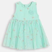 Girls Green Dress