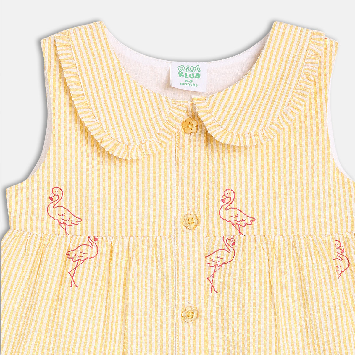 Girls Yellow Dress