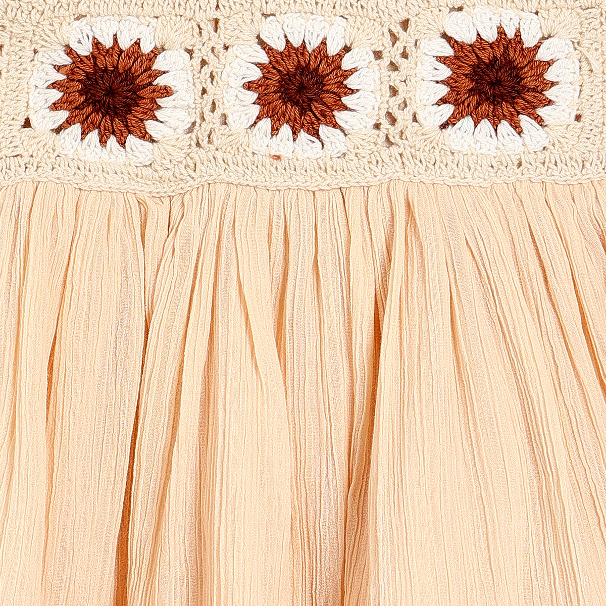Girls Beige Dress
