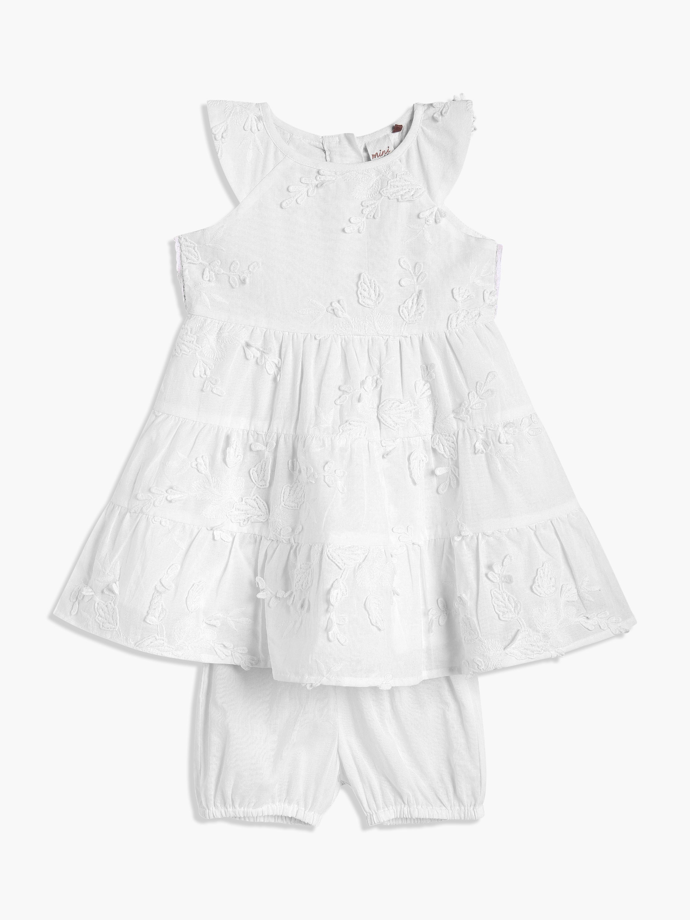Girls White Dress