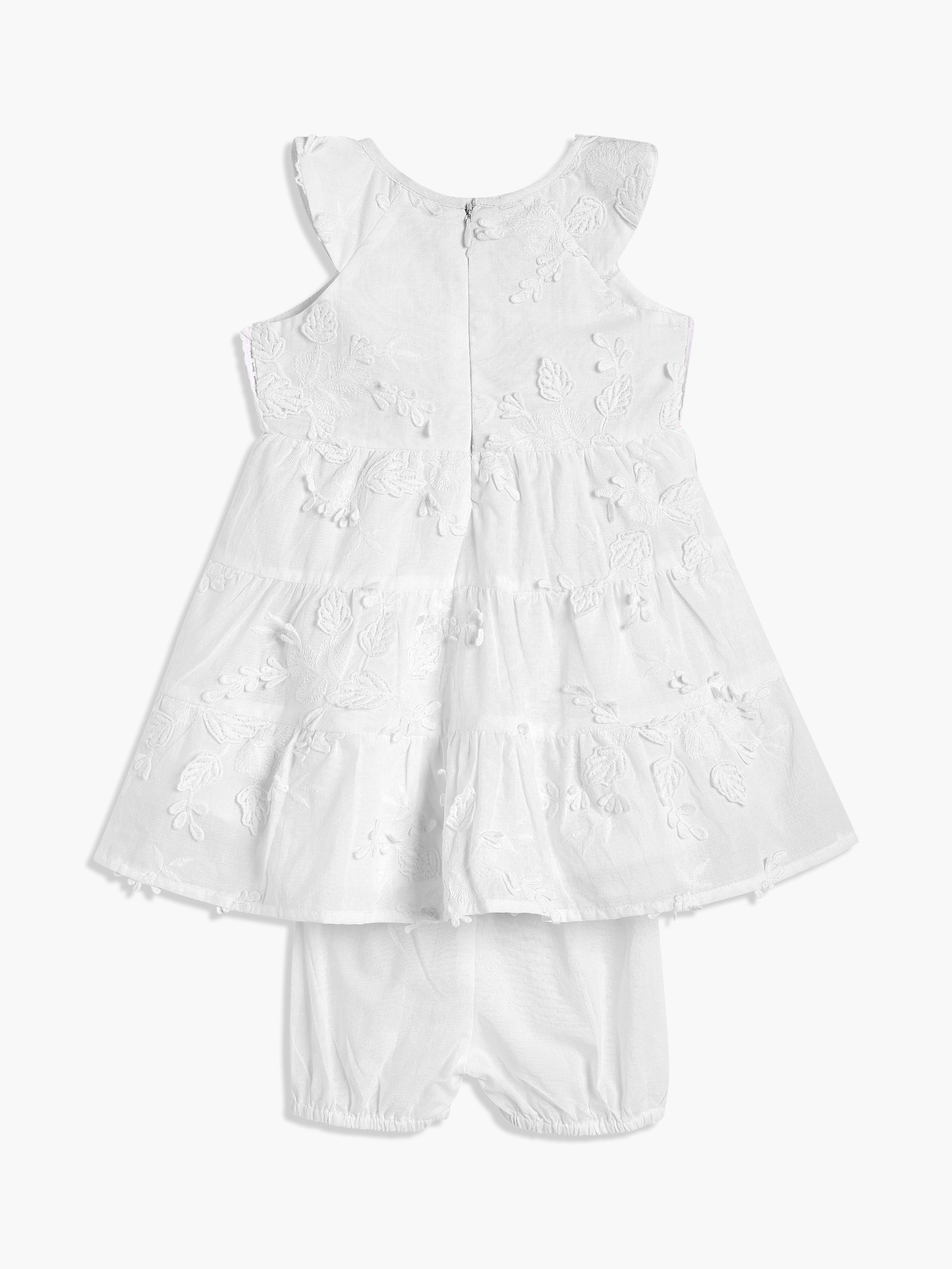 Girls White Dress
