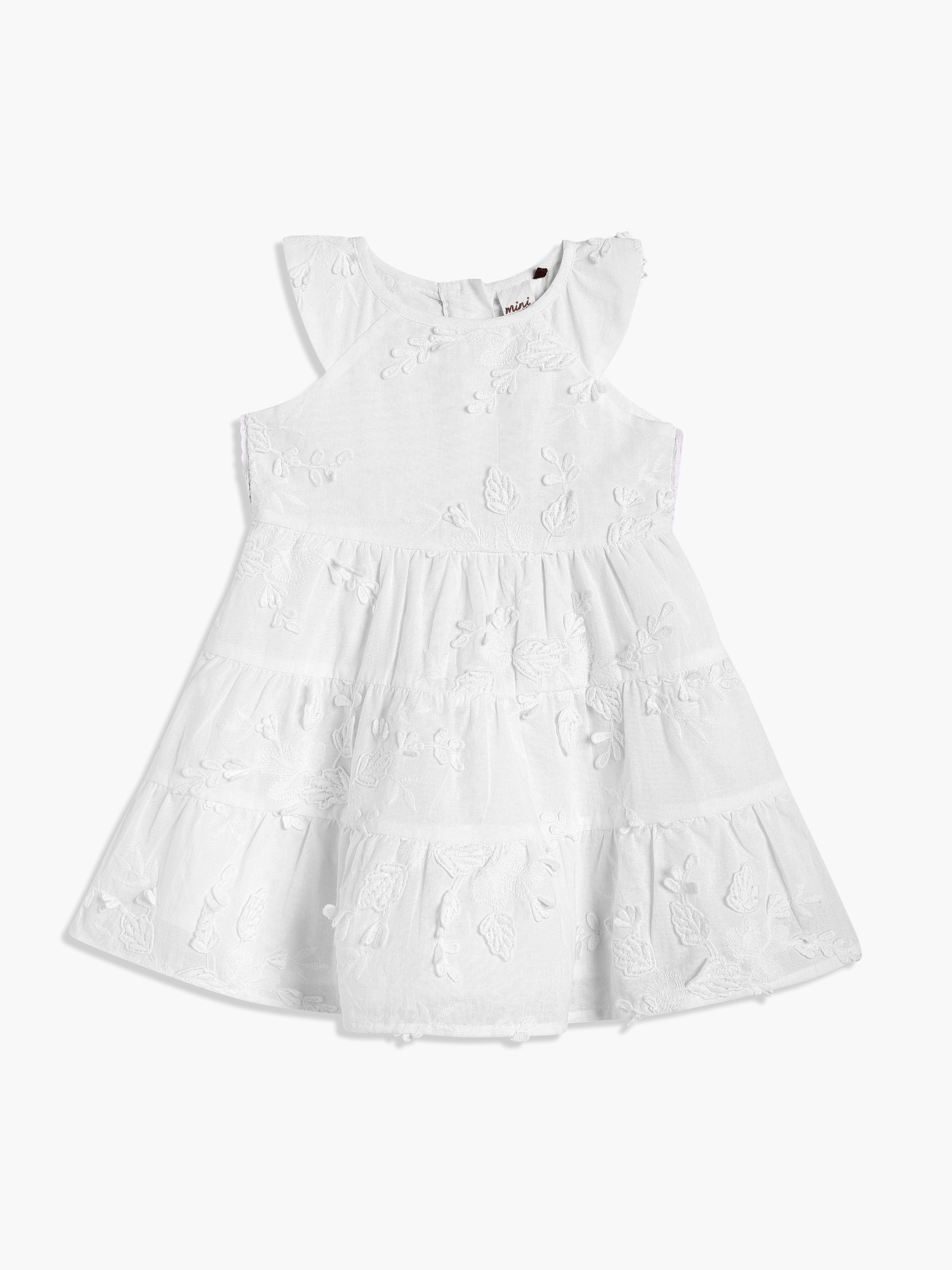 Girls White Dress