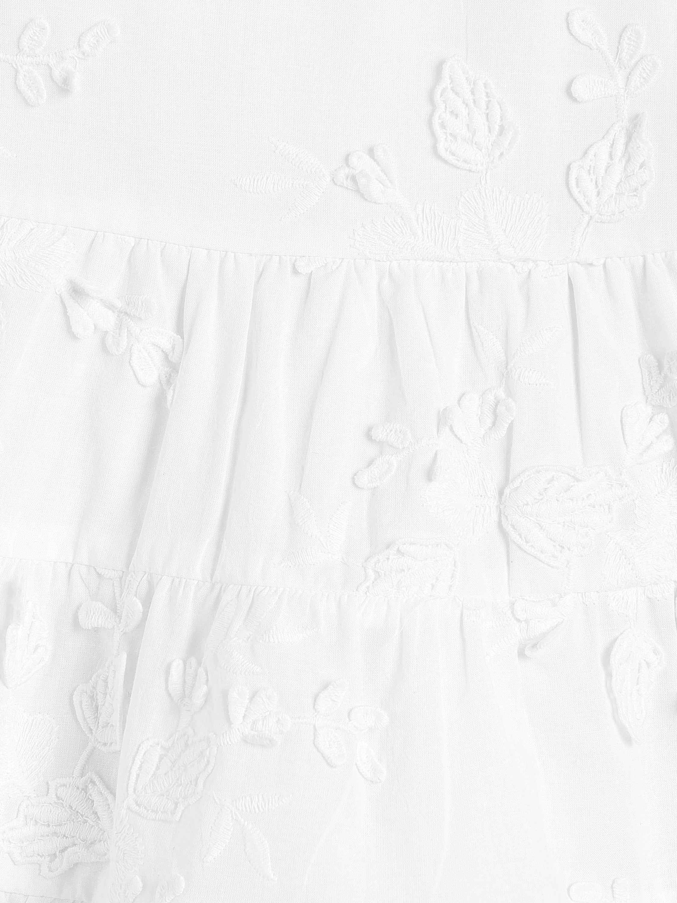 Girls White Dress