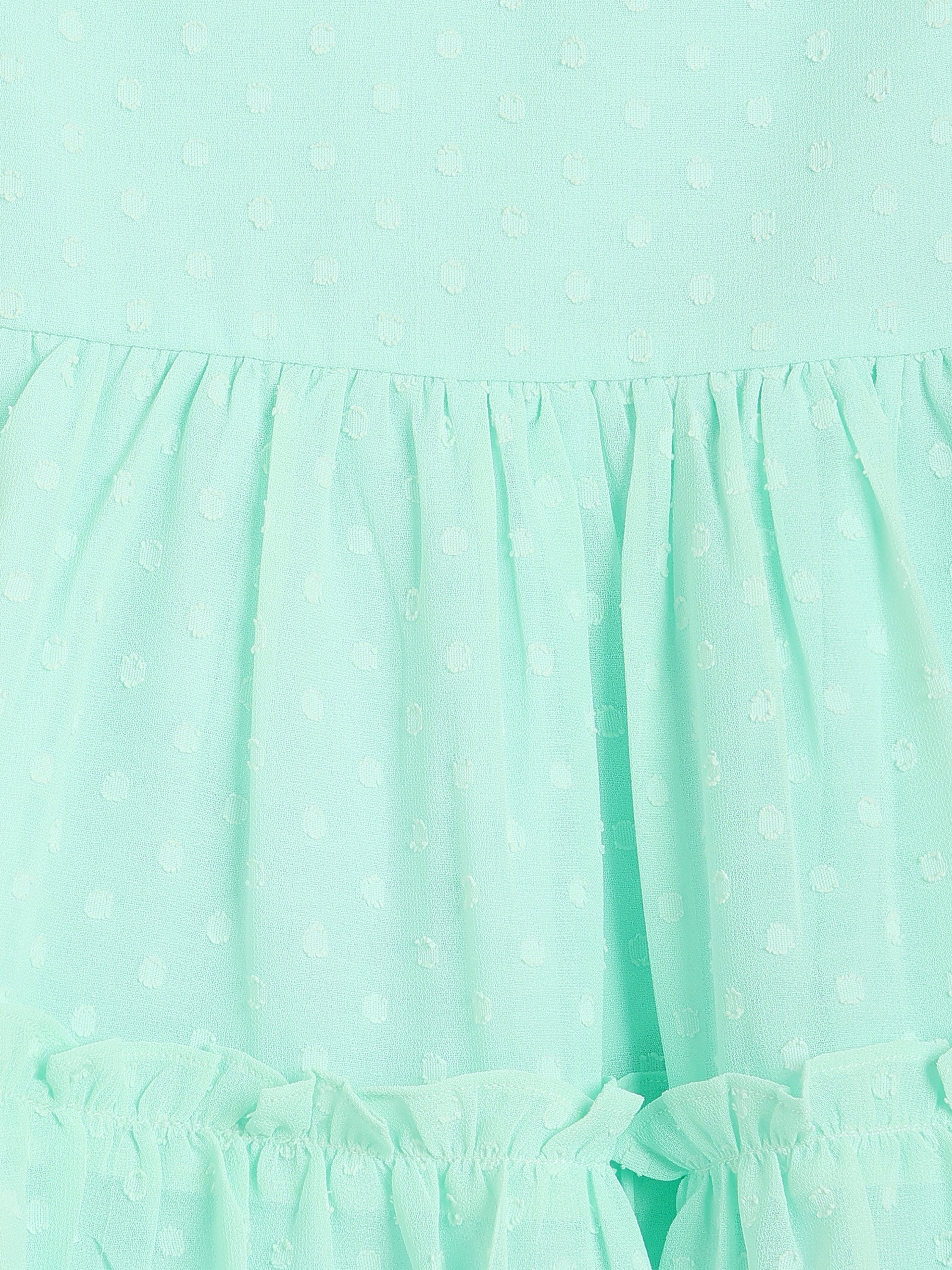 Girls Green Dress