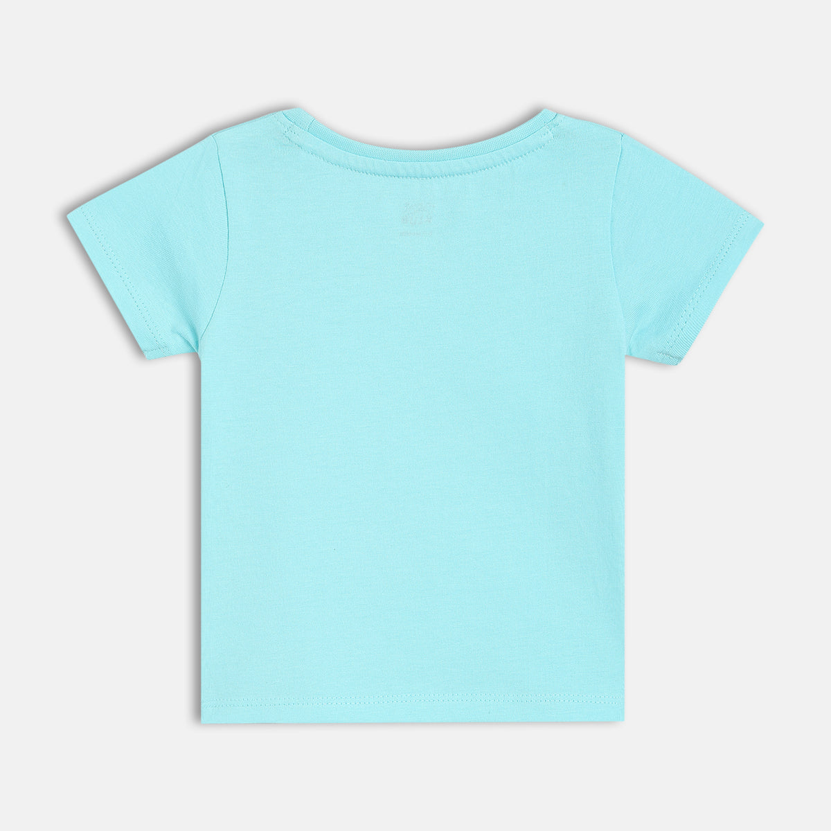 Girls Sky Blue Knit Top