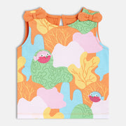 Girls Multi Knit Top