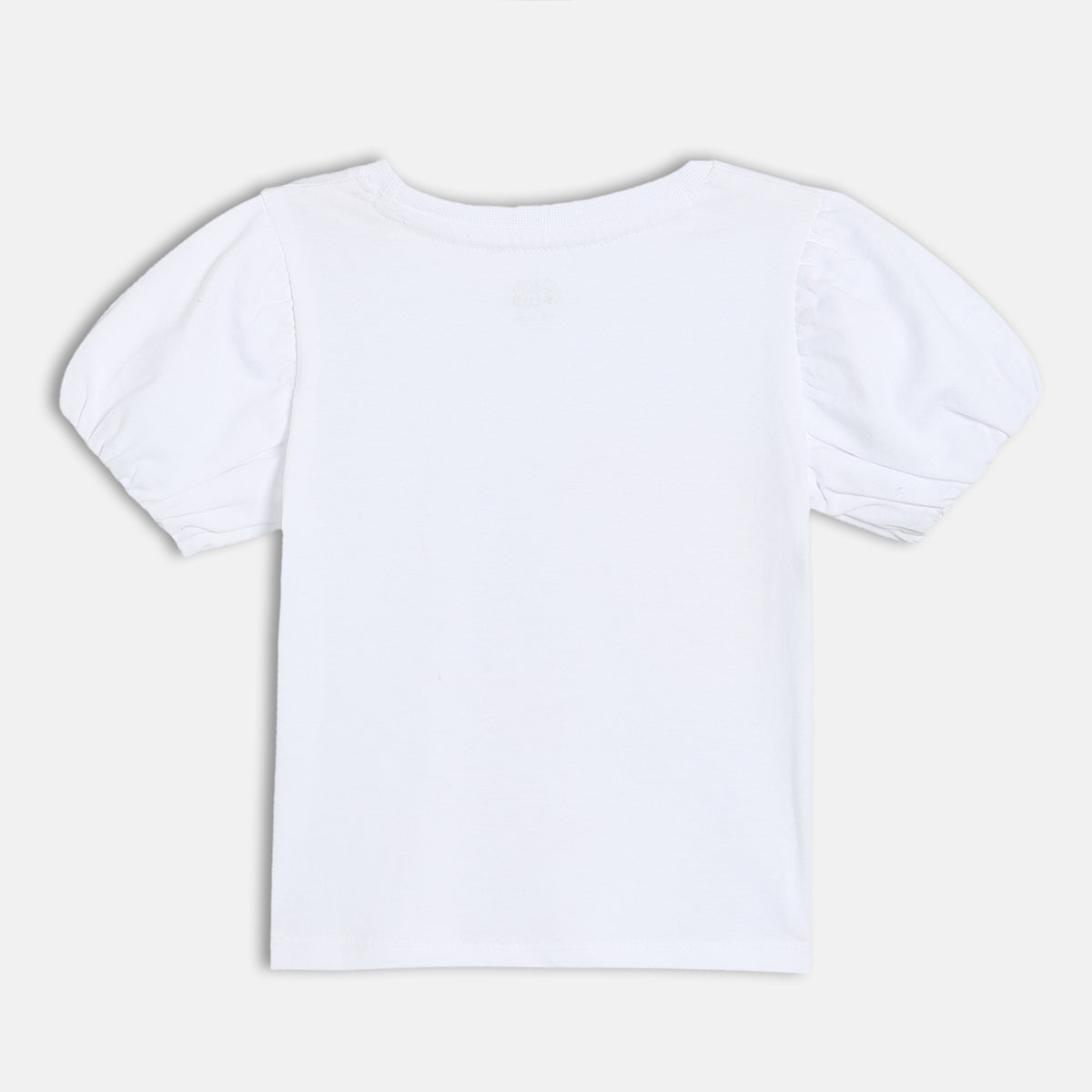 Baby Girls Bunny Print T-Shirt, White