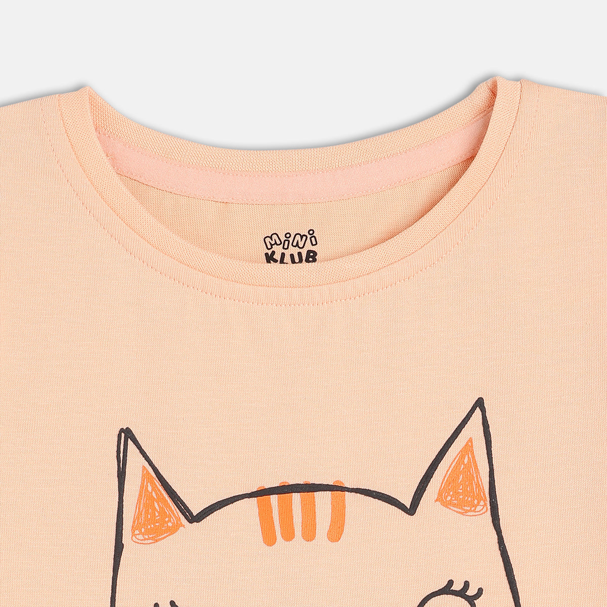 Girls Pink Knit Top