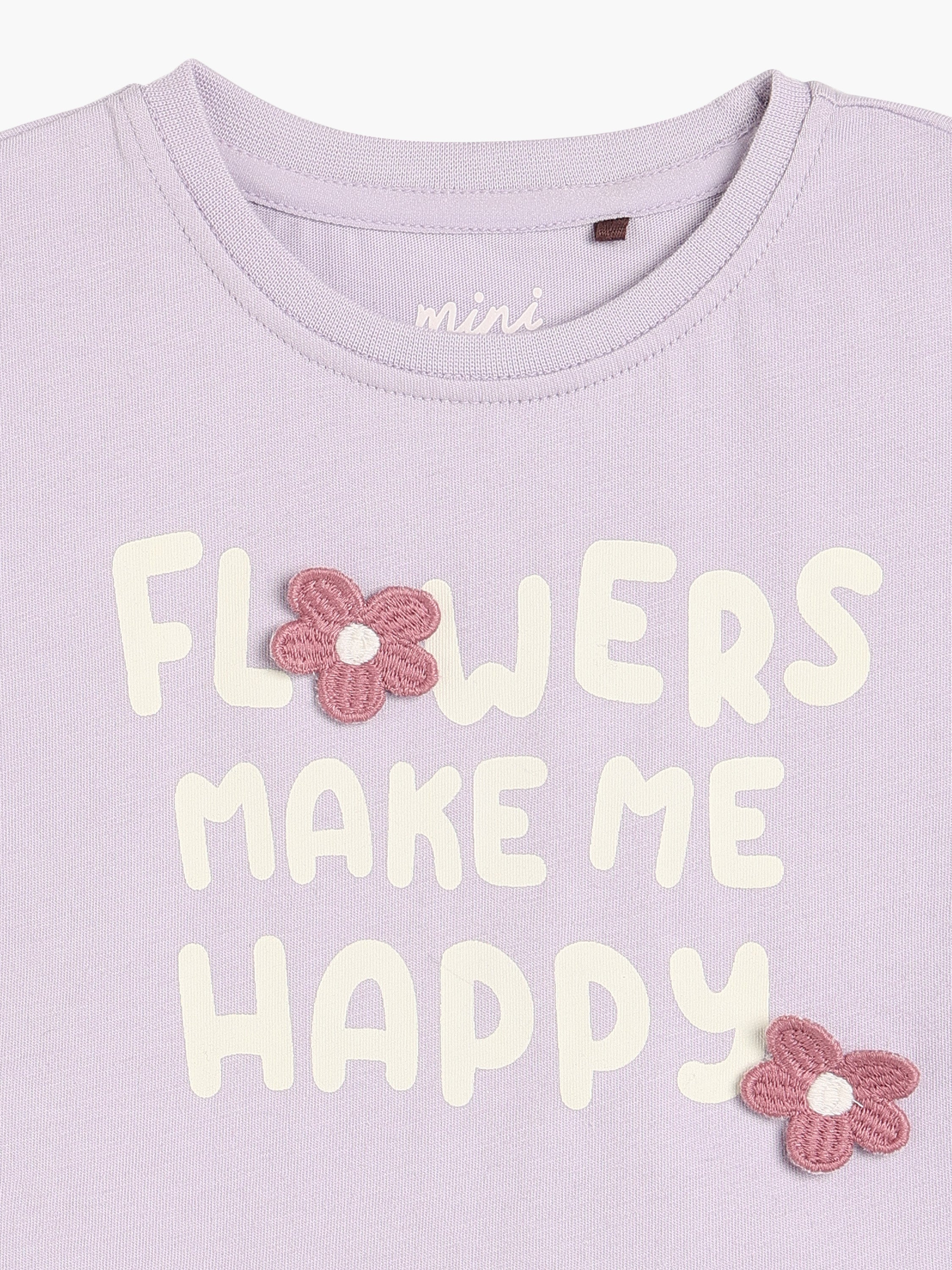 Girls Lavender Knit Top