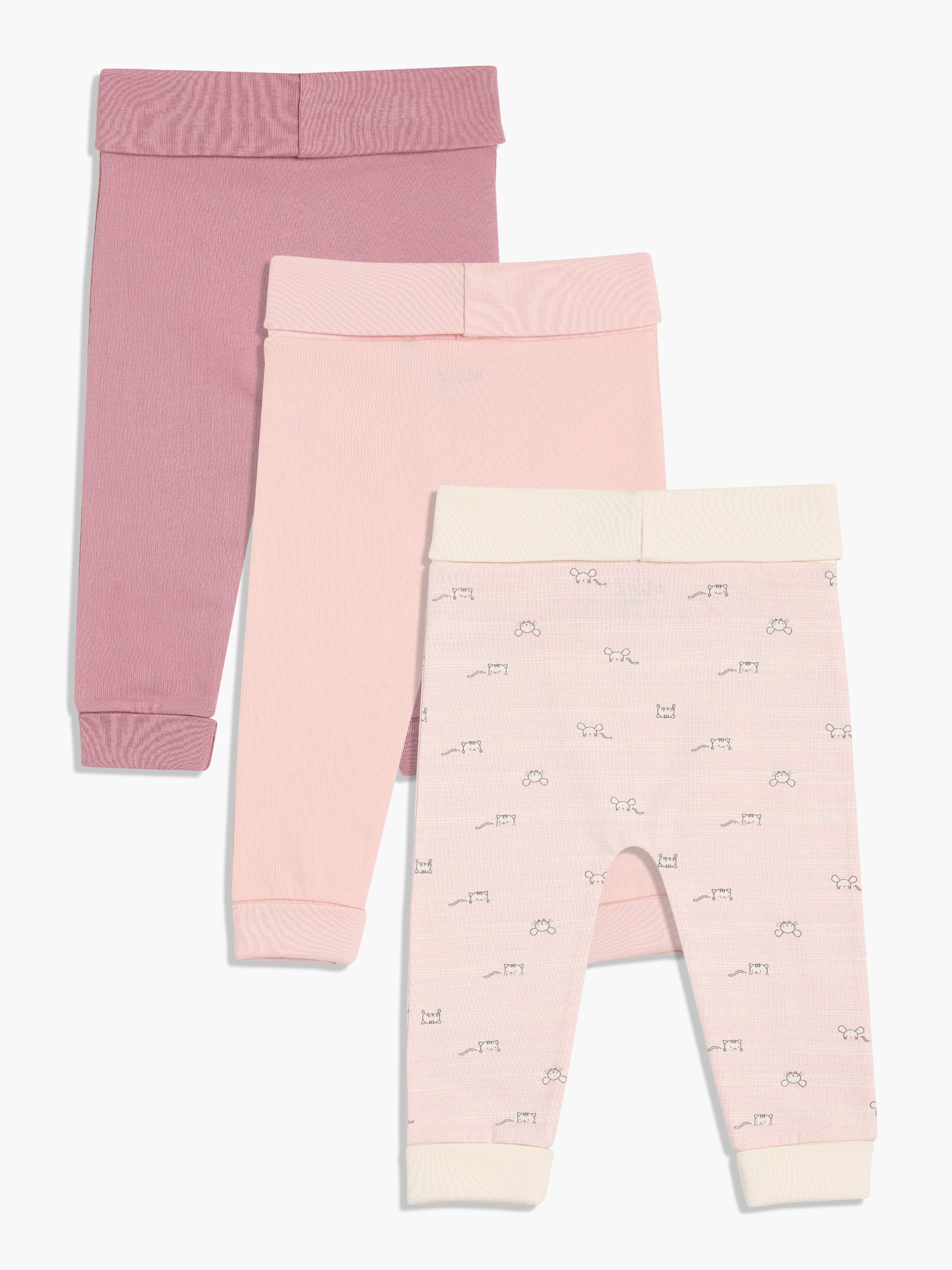 Girls 3 Pack Legging
