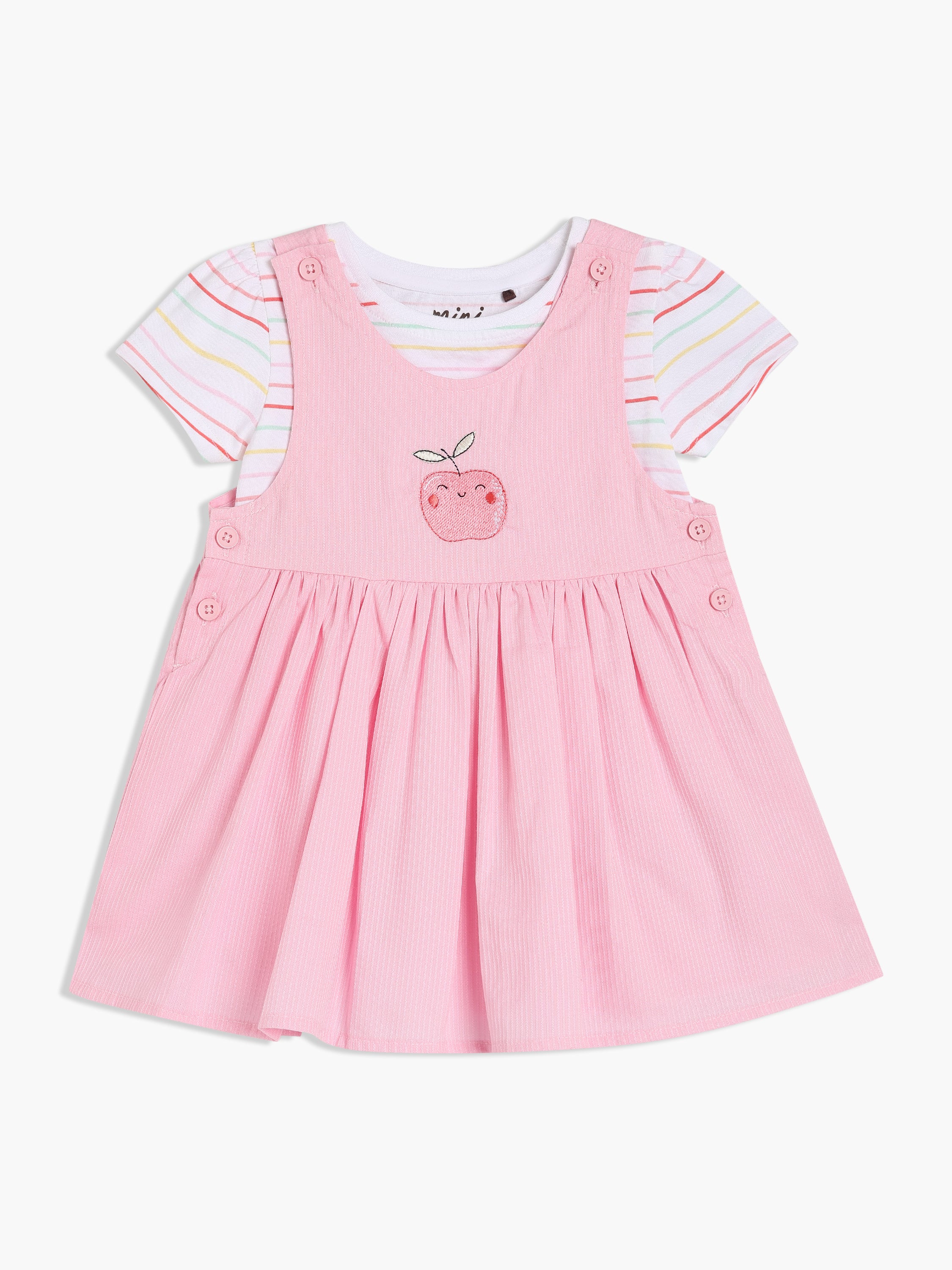Girls Multi Pinny Set