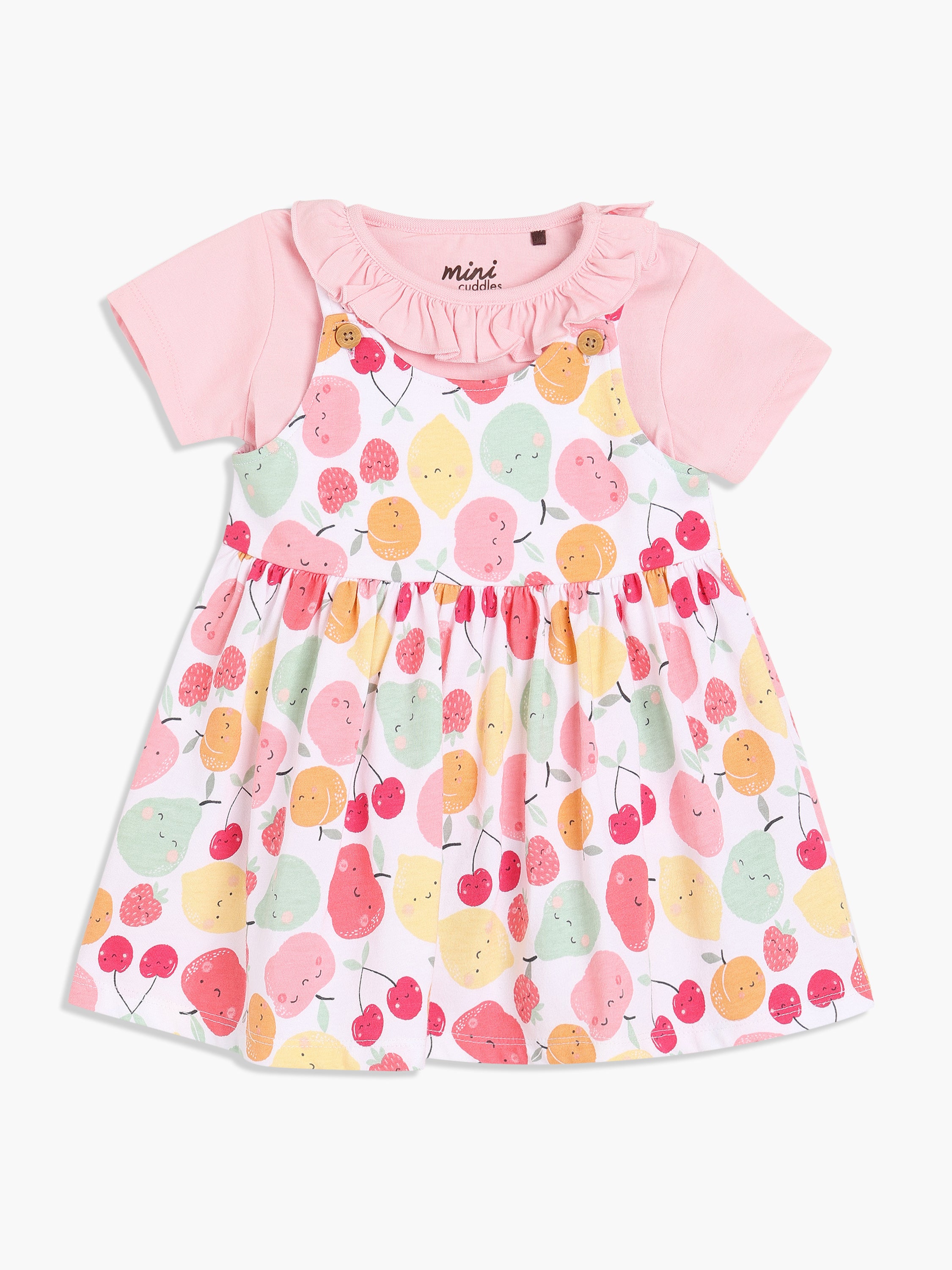 Girls 2 Pack Pinny Set