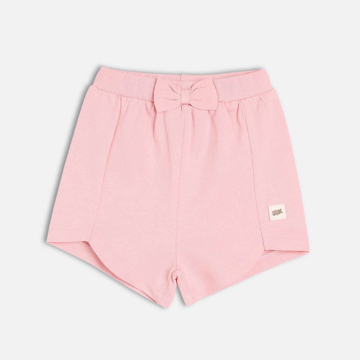 Girls Pink Elasticated Shorts