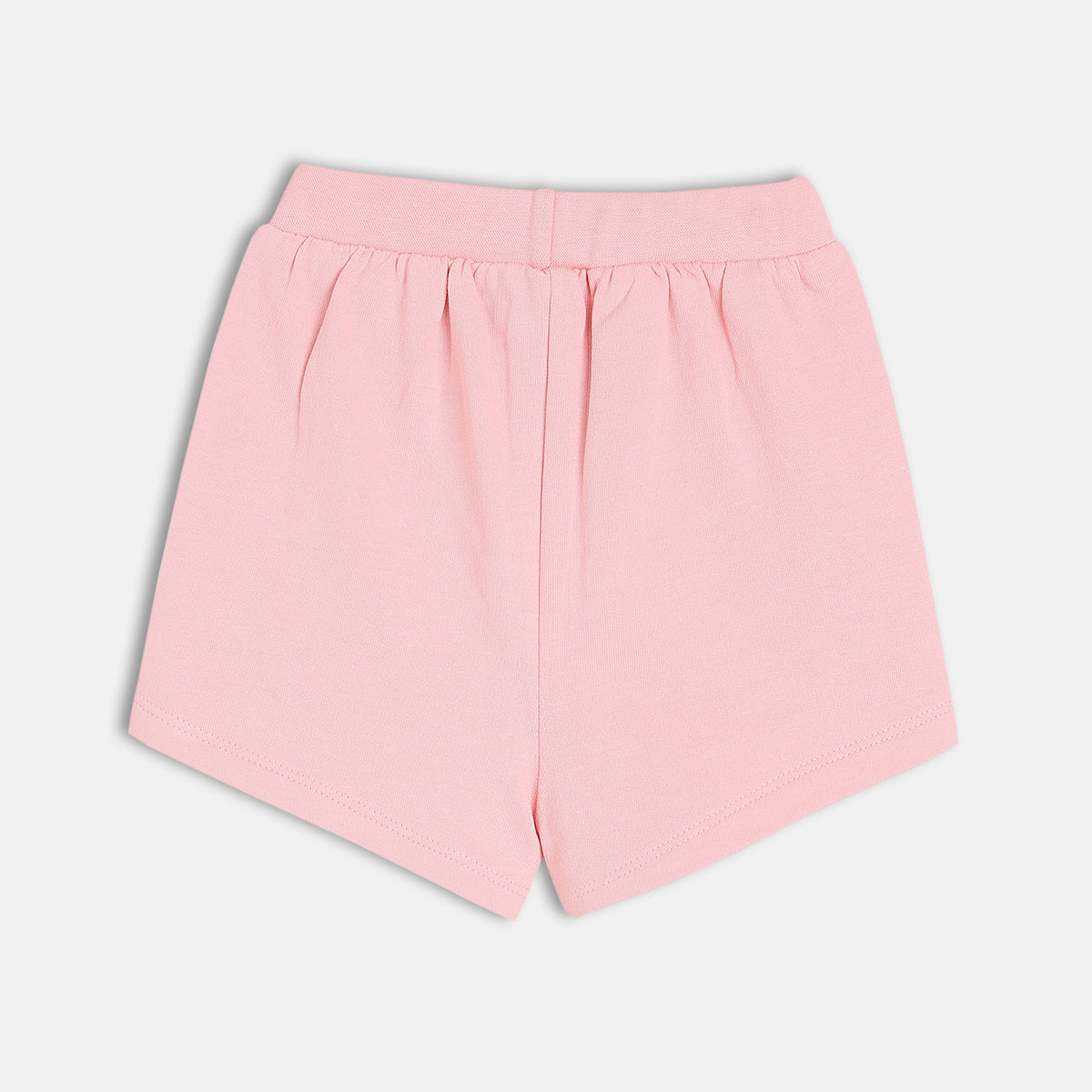 Girls Pink Elasticated Shorts