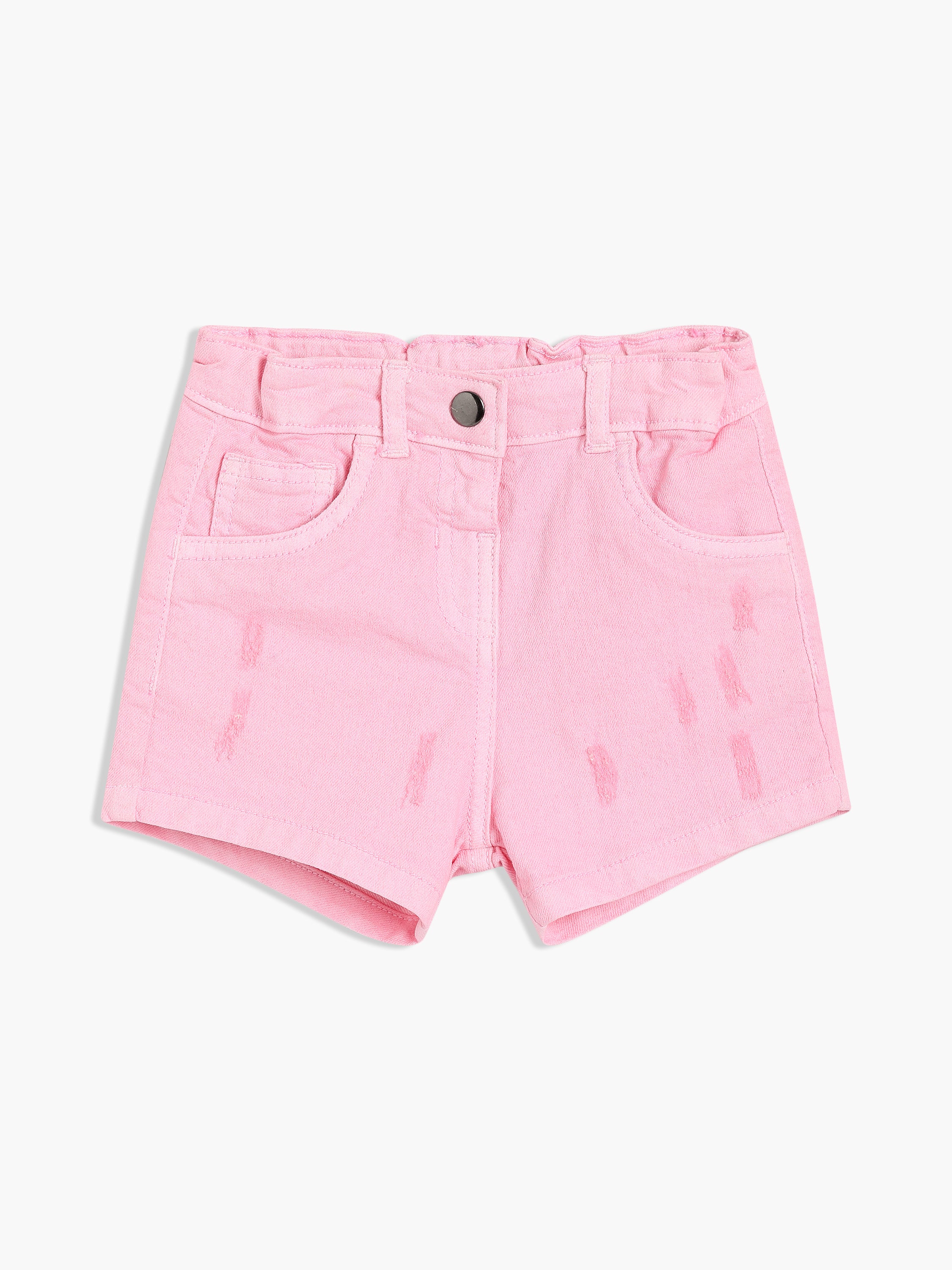 Girls Pink Shorts