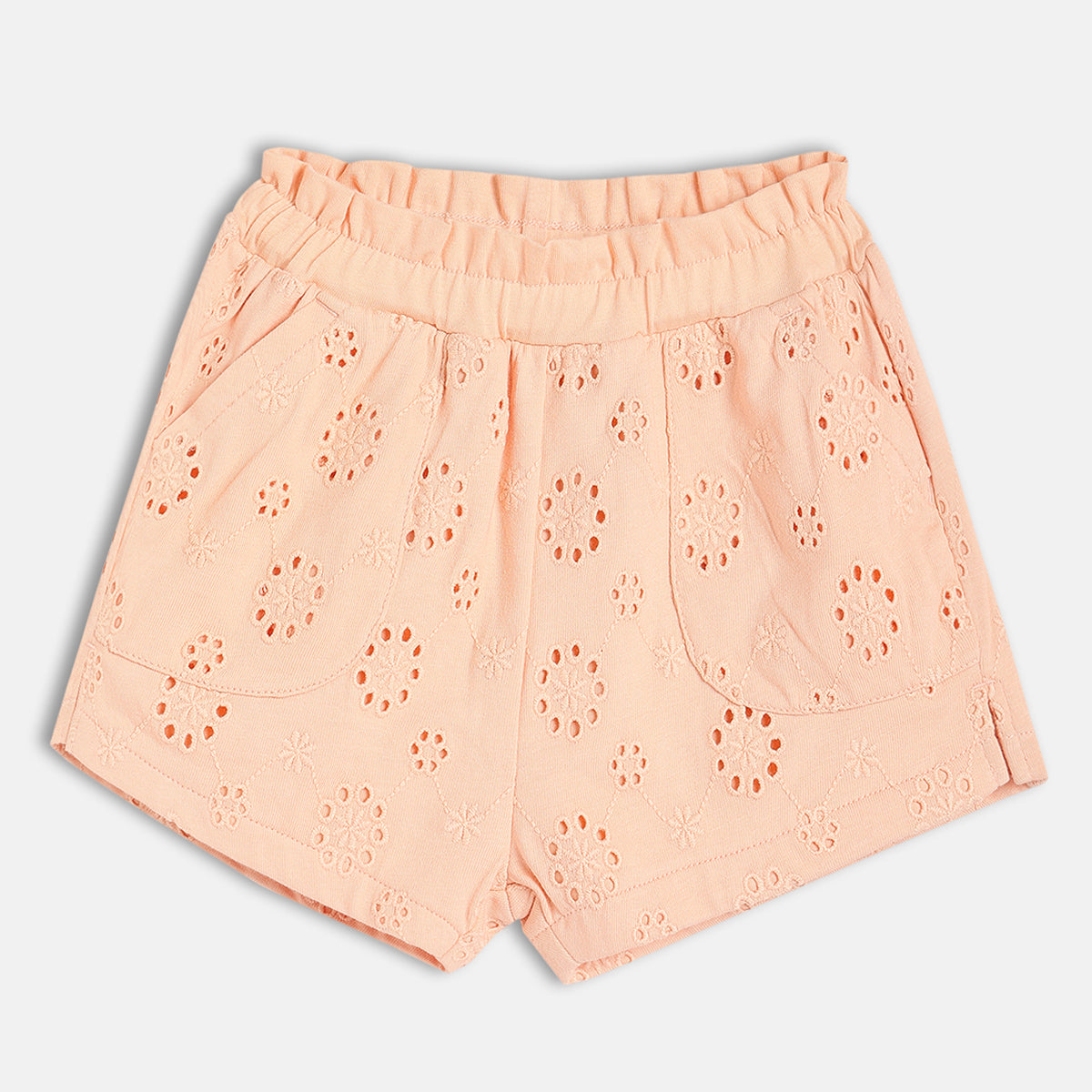 Girls Pink Short Sleeve Top And Bottom