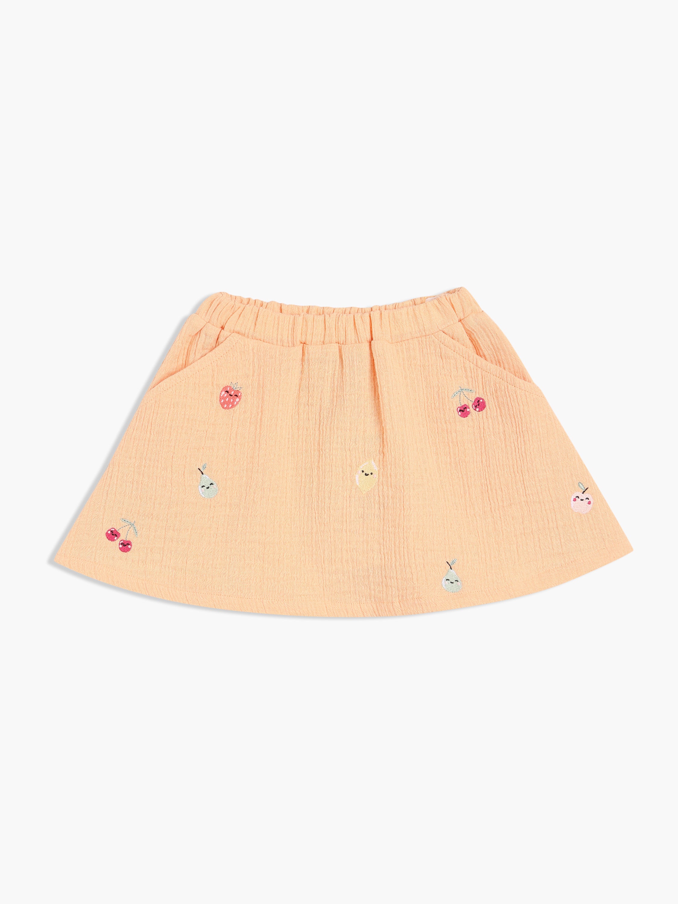 Girls Orange Top And Bottom
