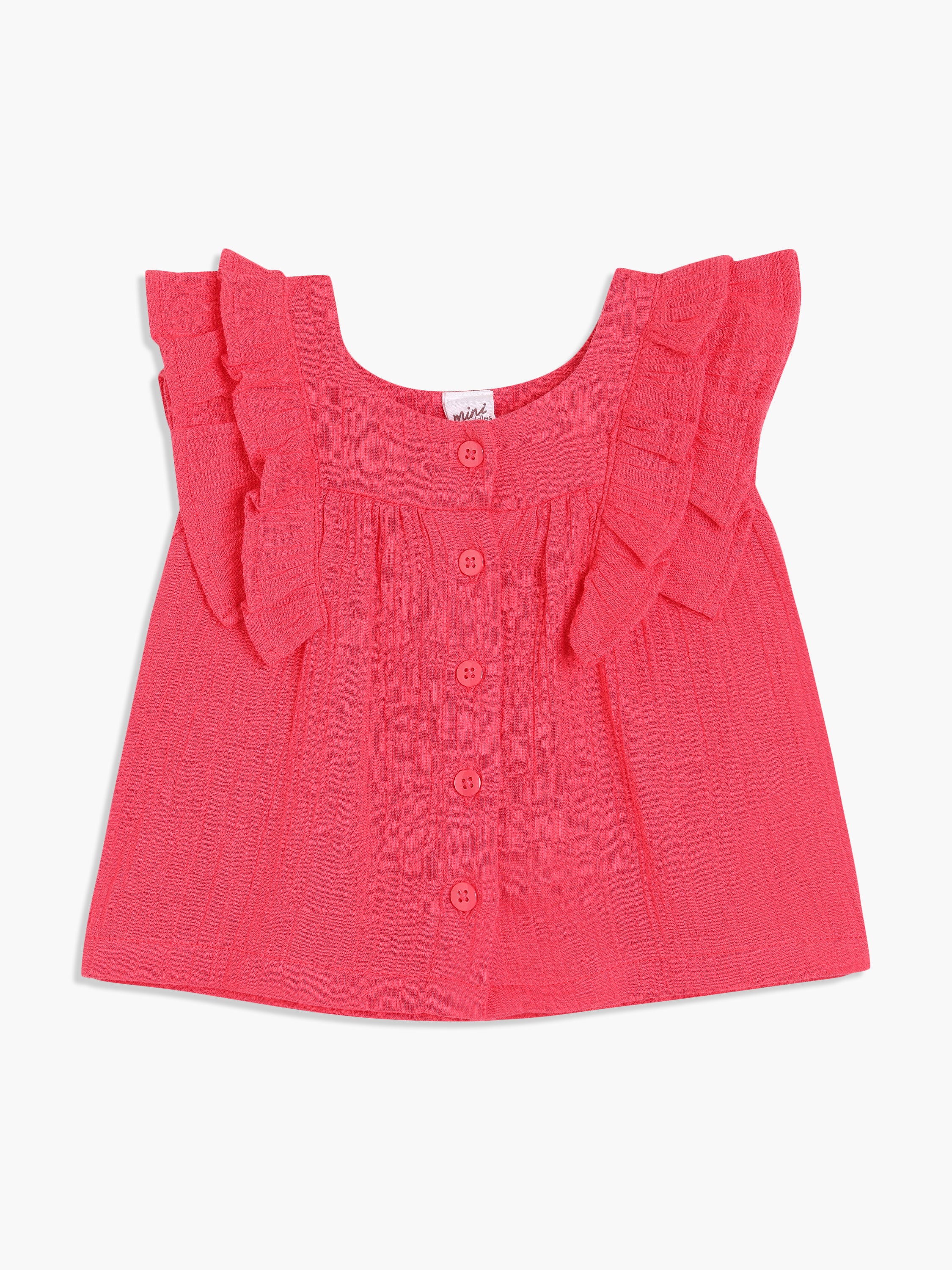 Girls 2 Pack Top And Bottom