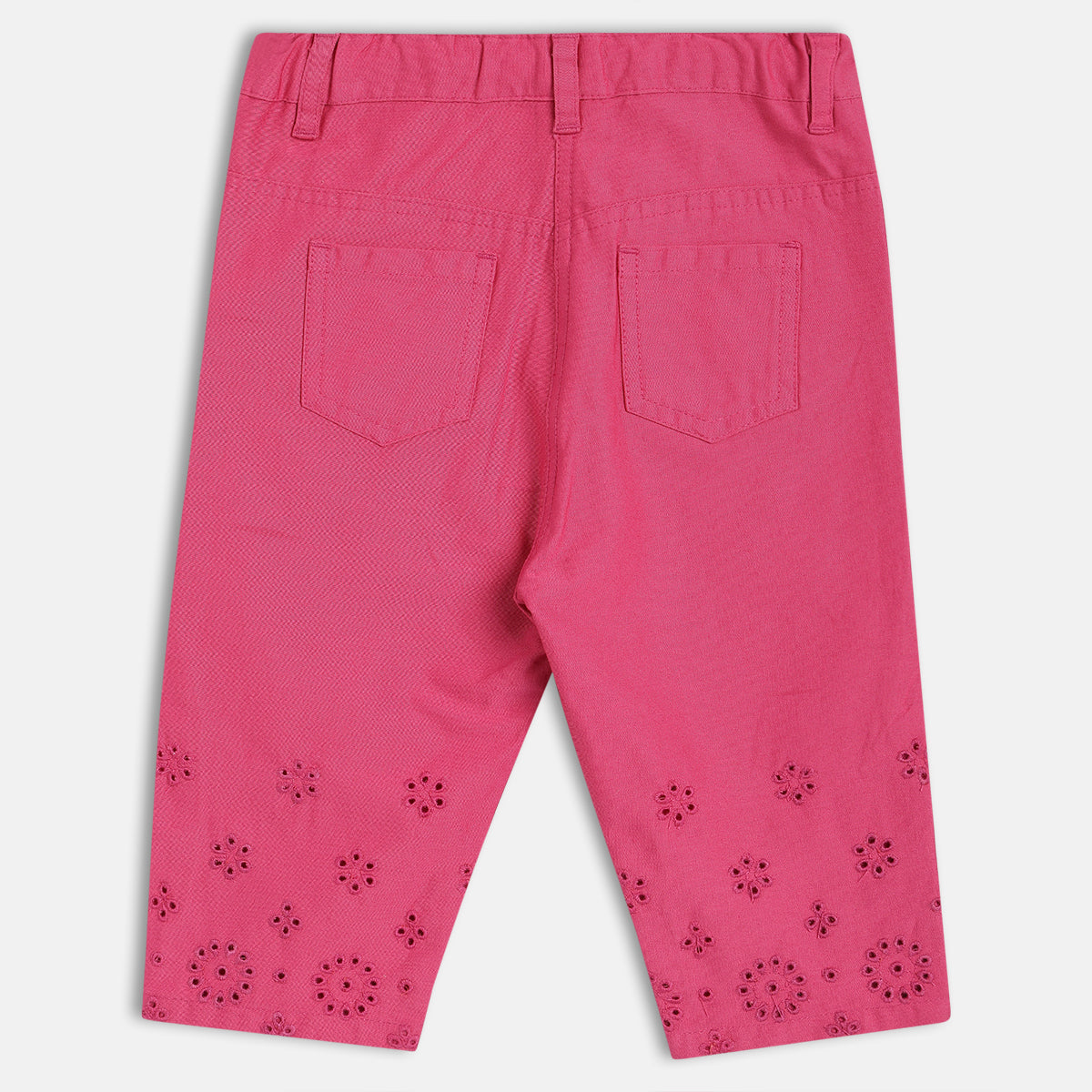 Girls Pink Woven Pant