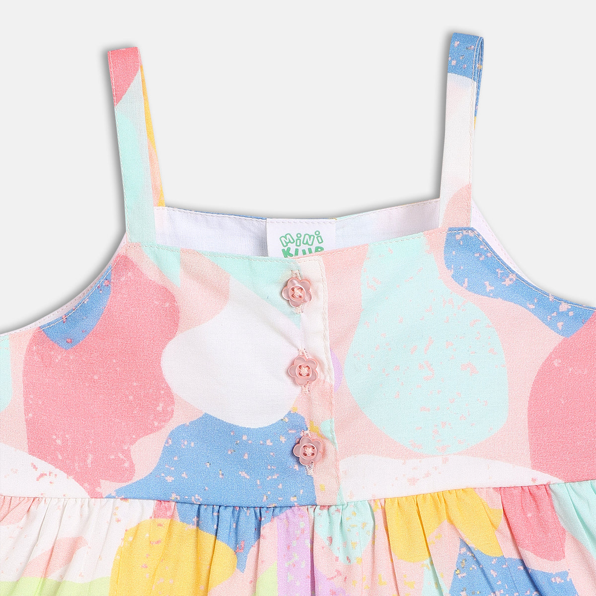 Girls Multi Woven Top