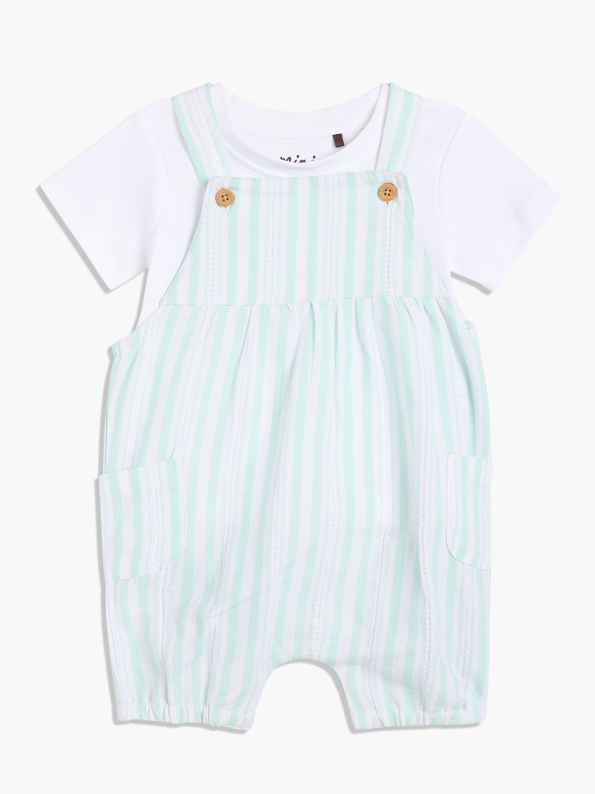 Boys 2 Pack Dungaree Set