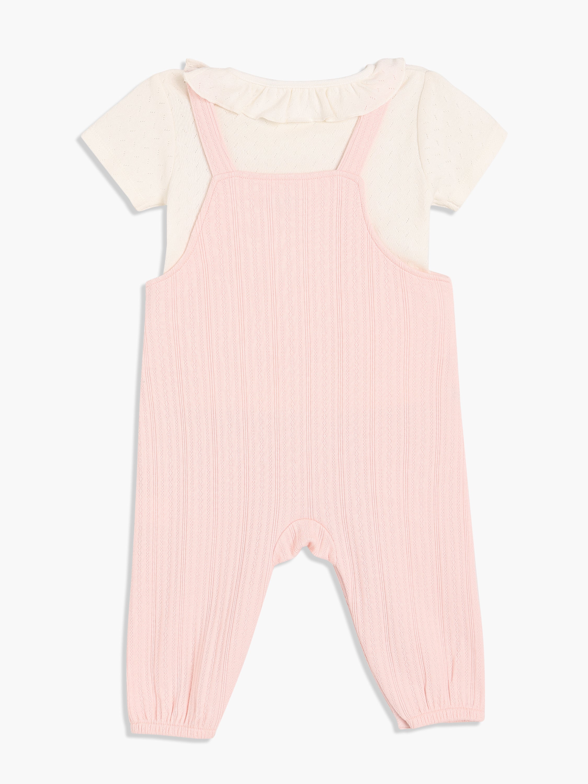 Girls 2 Pack Dungaree Set