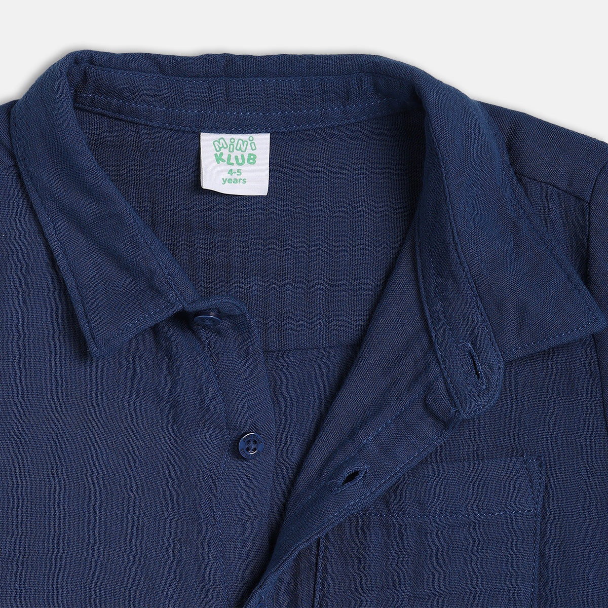 Boys Navy Blue Short Sleeve Lounge Wear