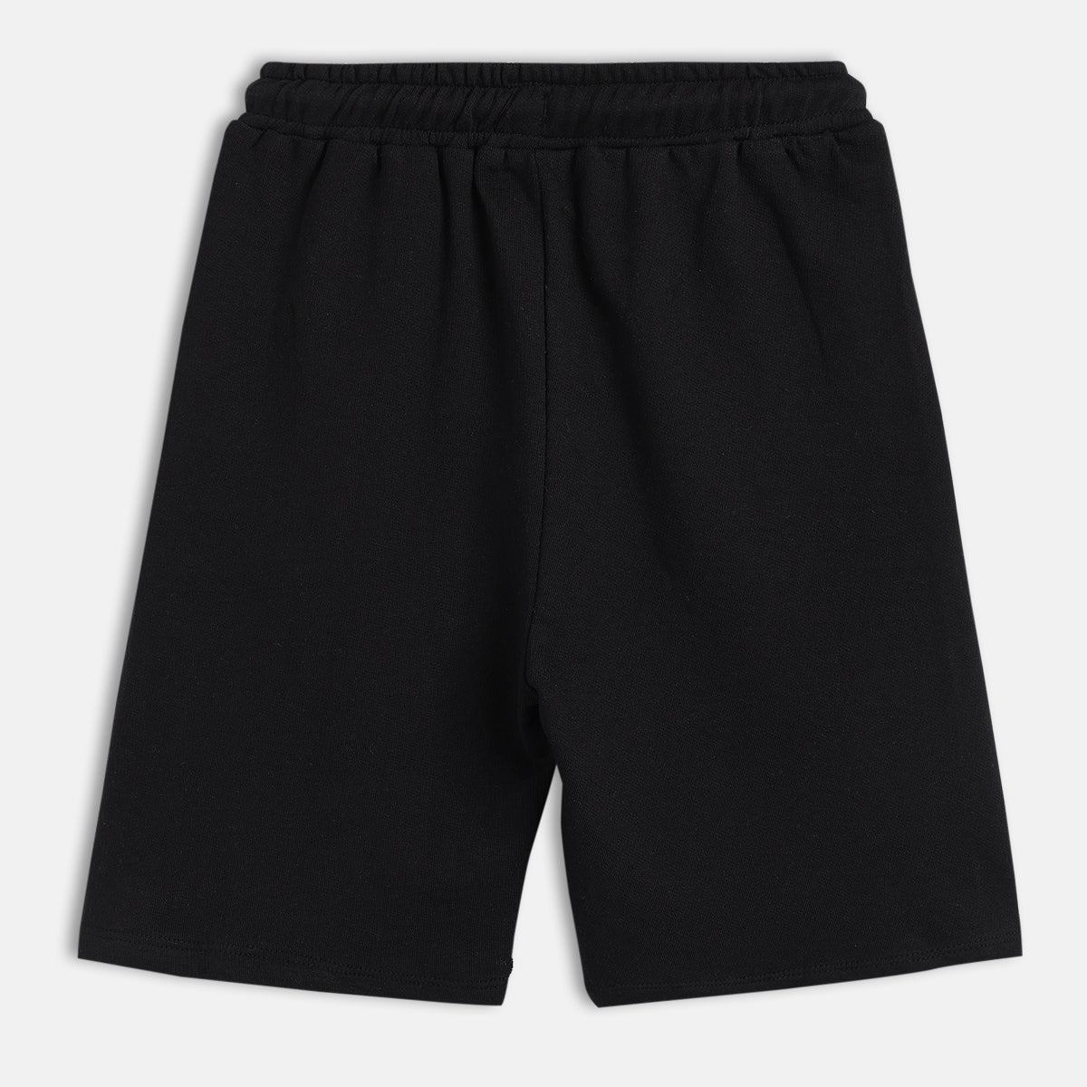 Boys Black Elasticated Shorts
