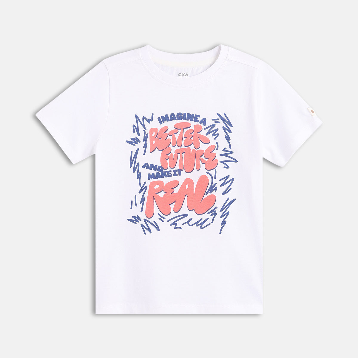 Boys White T-Shirt