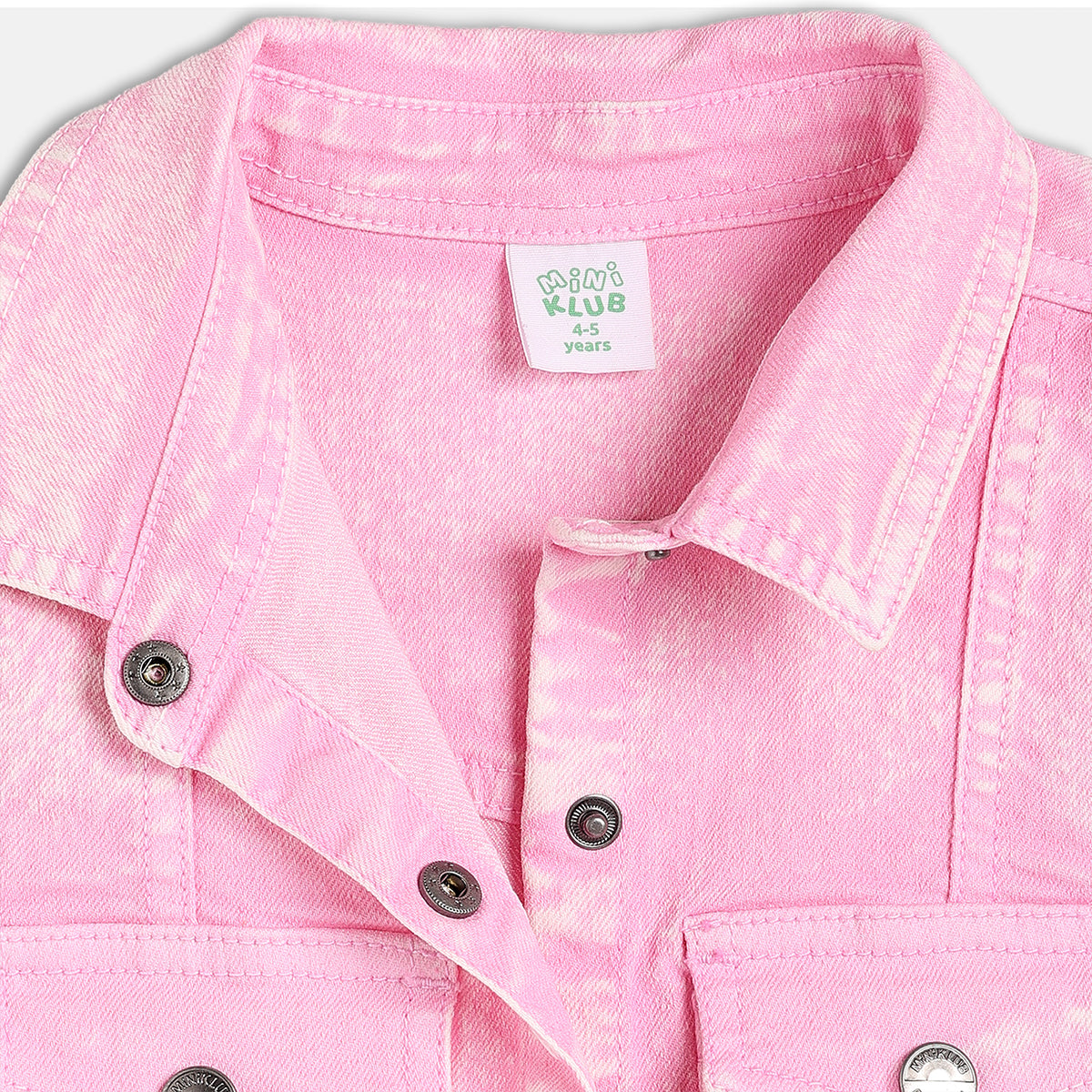 Girls Pink Short Sleeve Dress