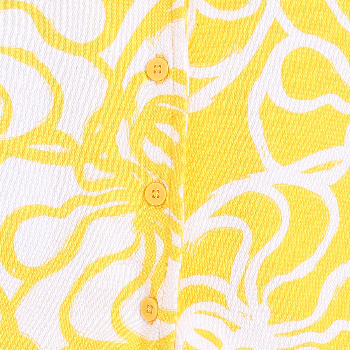 Girls White/Yellow Knit Top