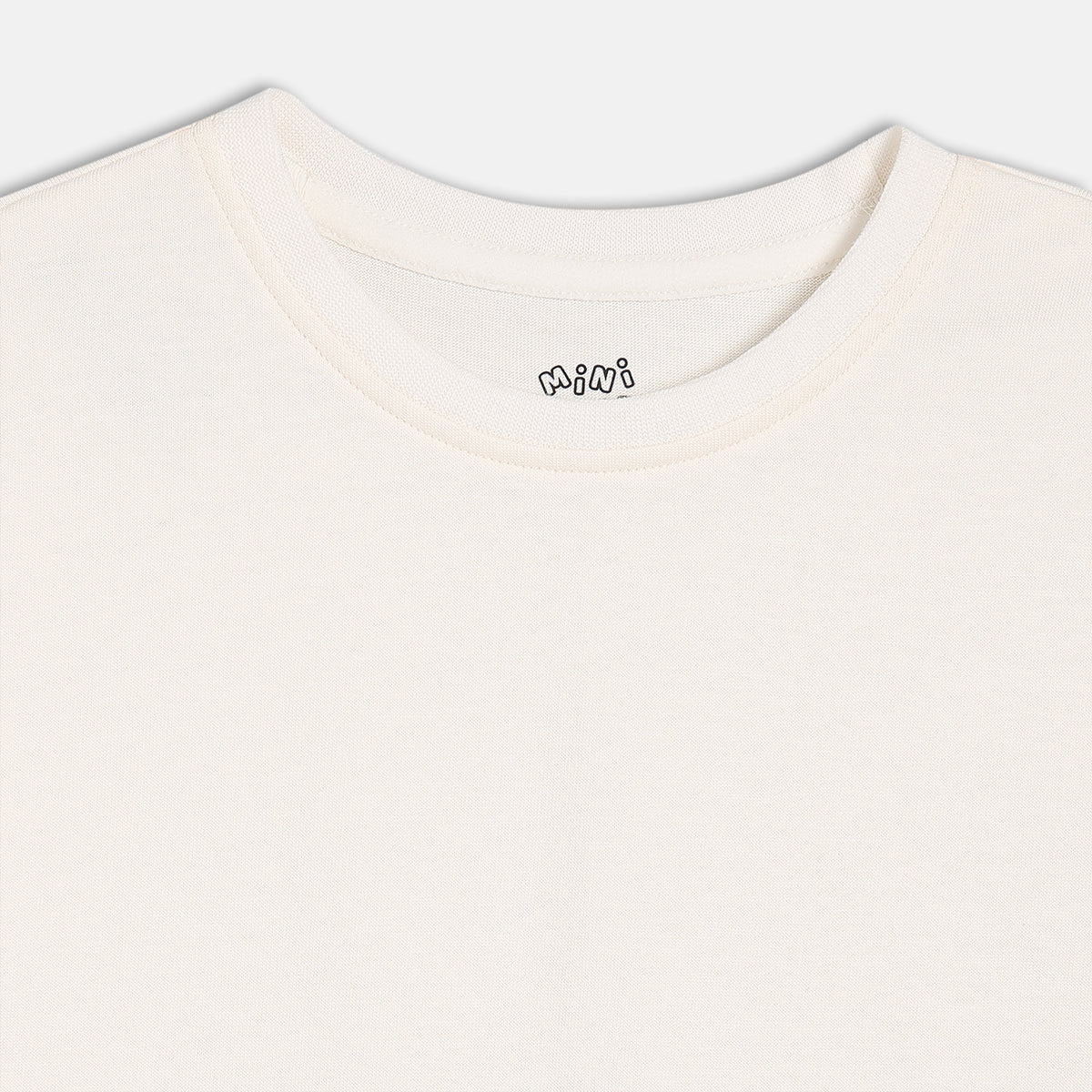 Girls White Knit Top