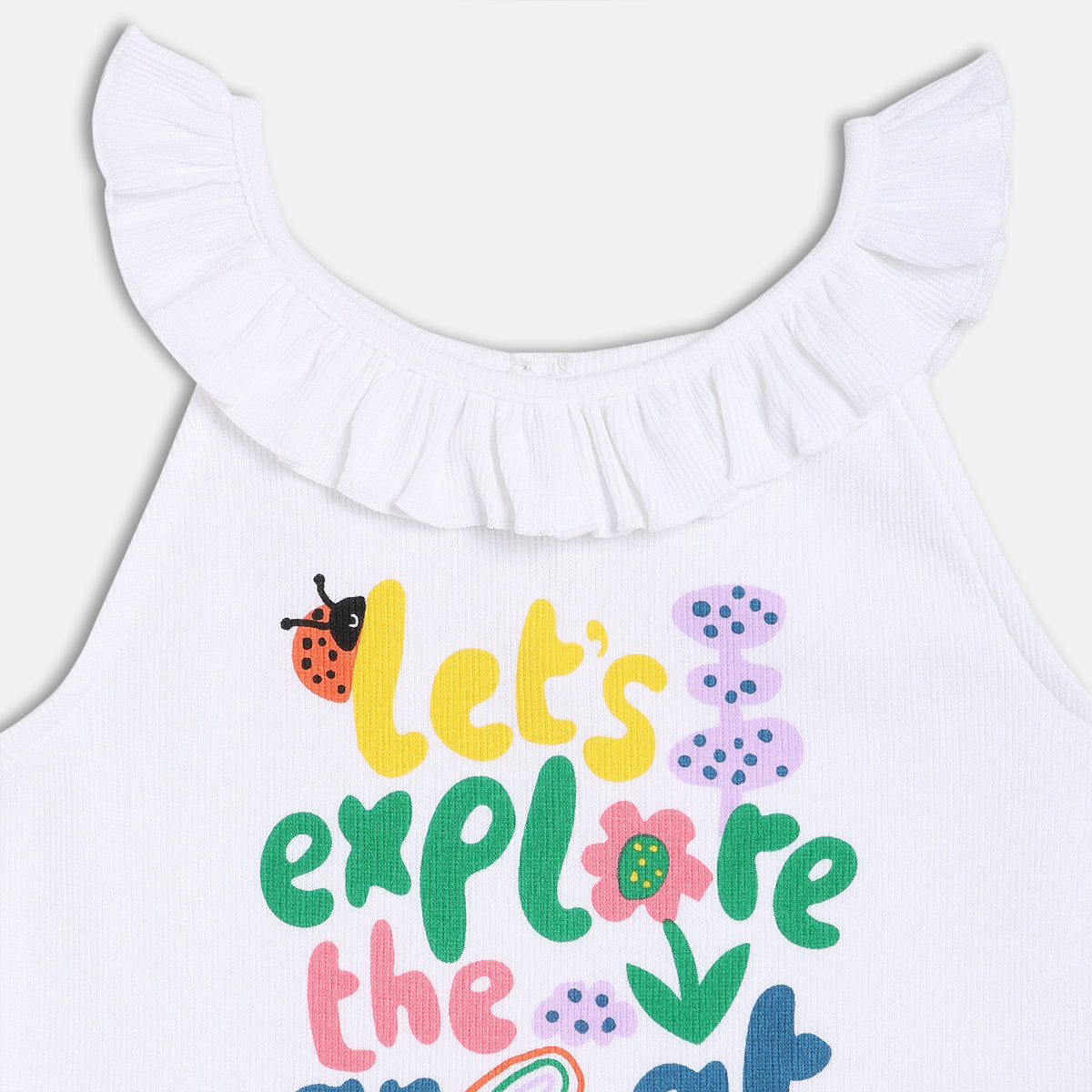 Girls Multi Knit Top