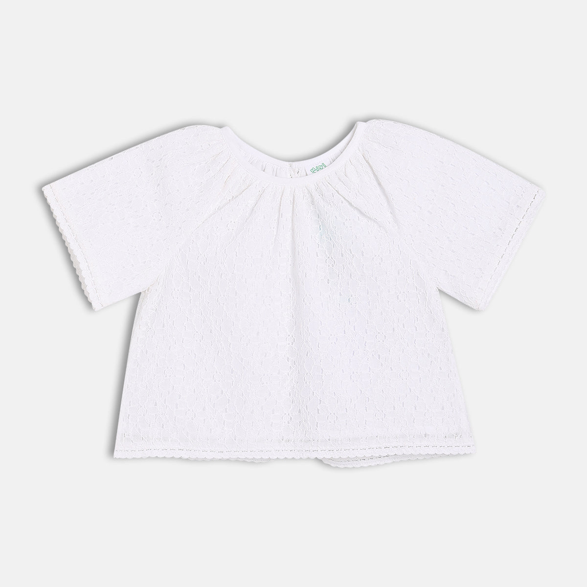 Girls White Lounge Wear
