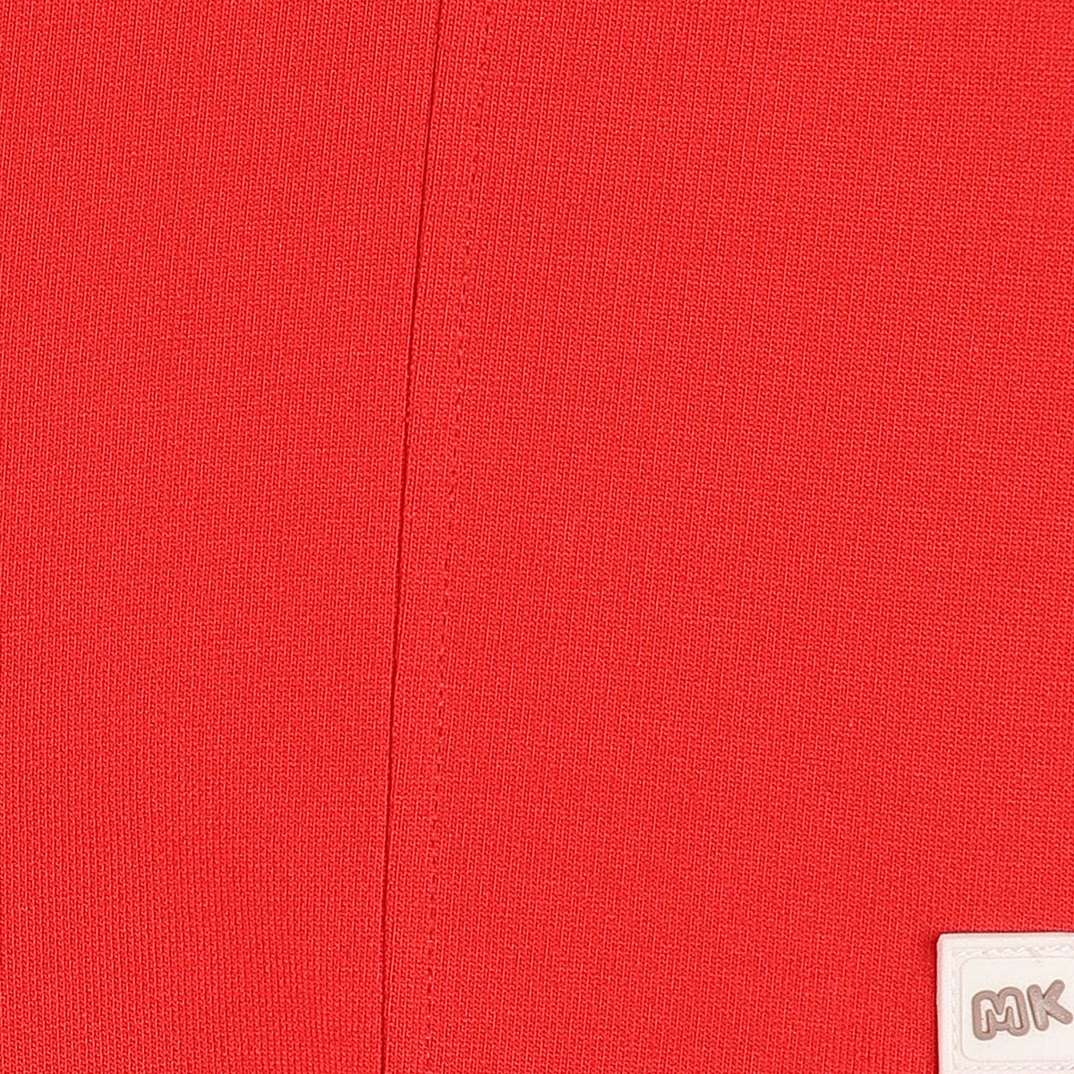 Girls Red Elasticated Shorts