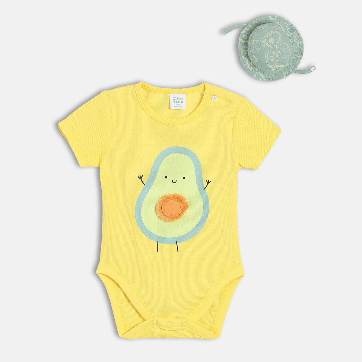 Boys Yellow Body Suit