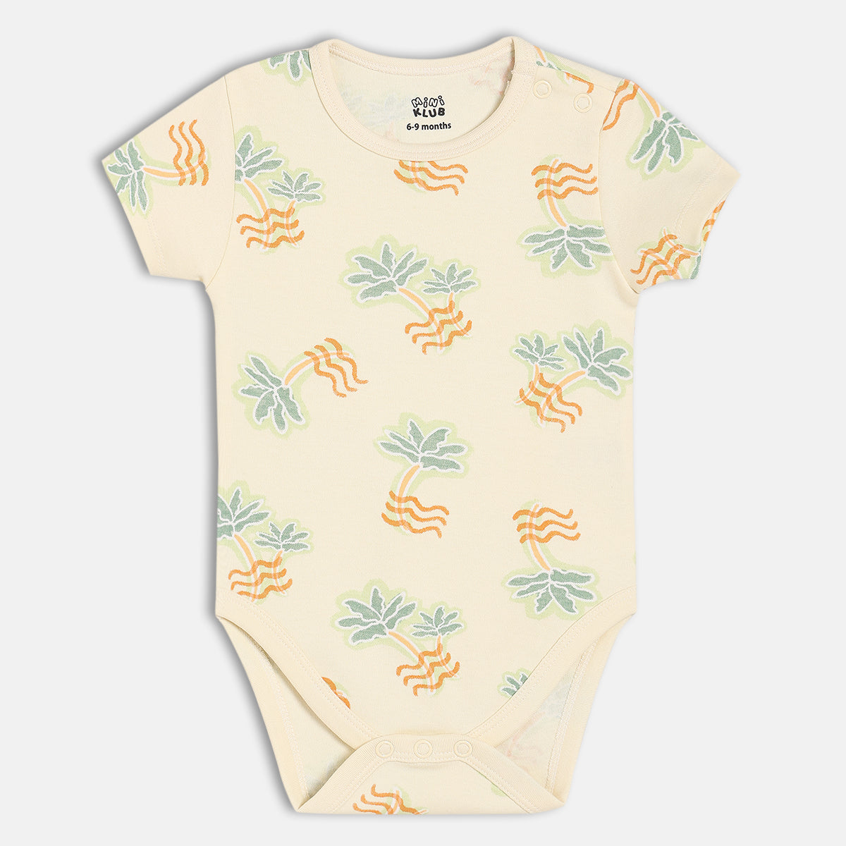 Boys White/Rust Body Suit