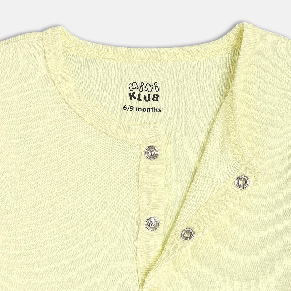 Boys Yellow/Green Short Sleeve Front Open Vest