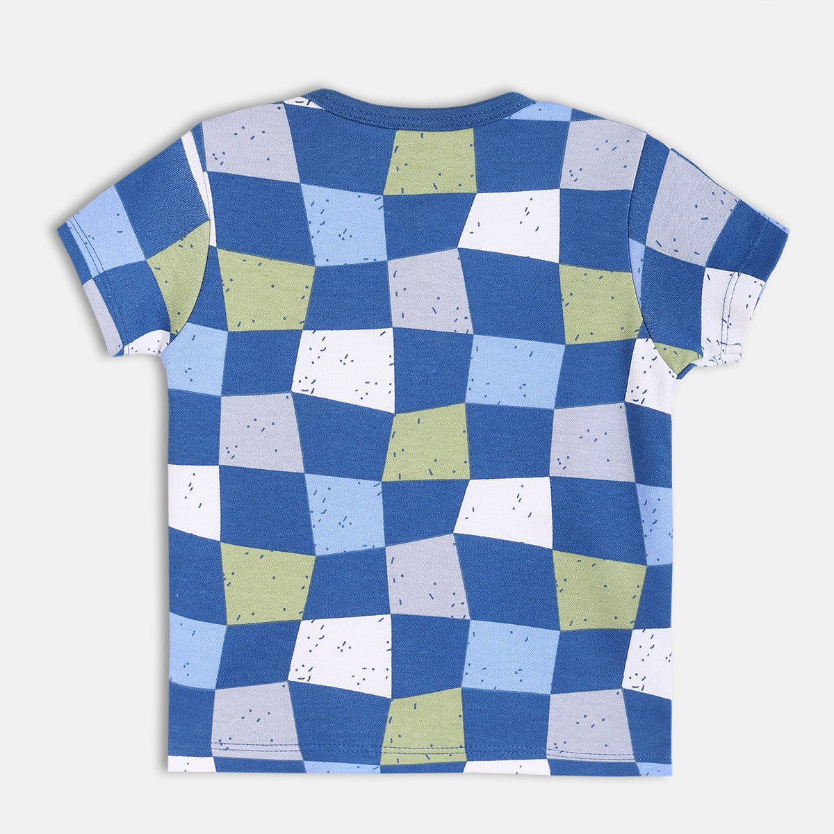 Boys Red/Blue Short Sleeve Front Open Vest