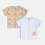 Boys Multi Front Open Vest