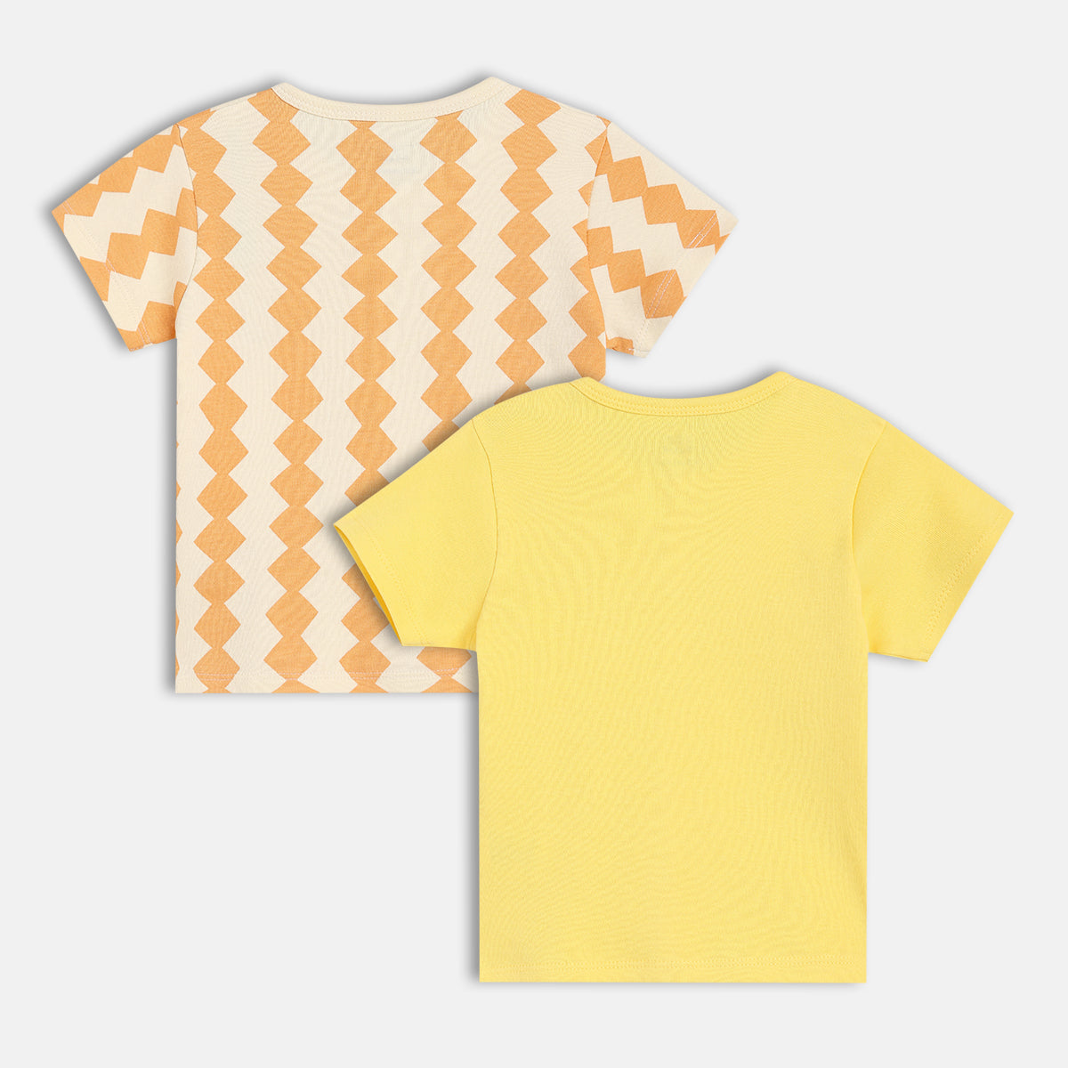 Boys Yellow/White Front Open Vest