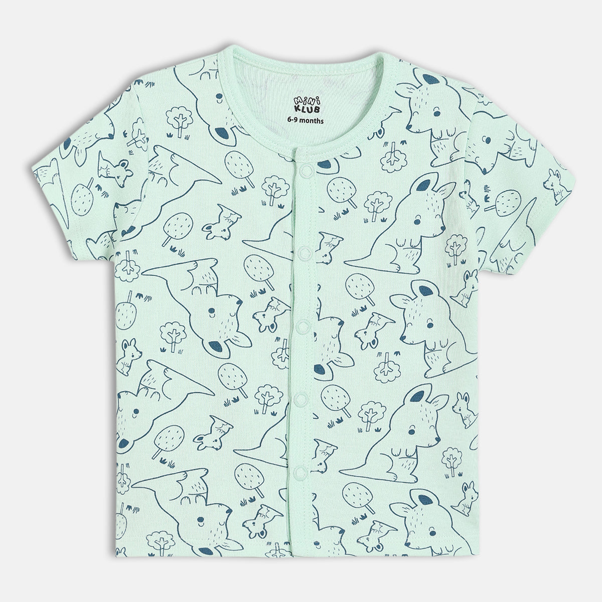 Boys Blue/Orange Front Open Vest