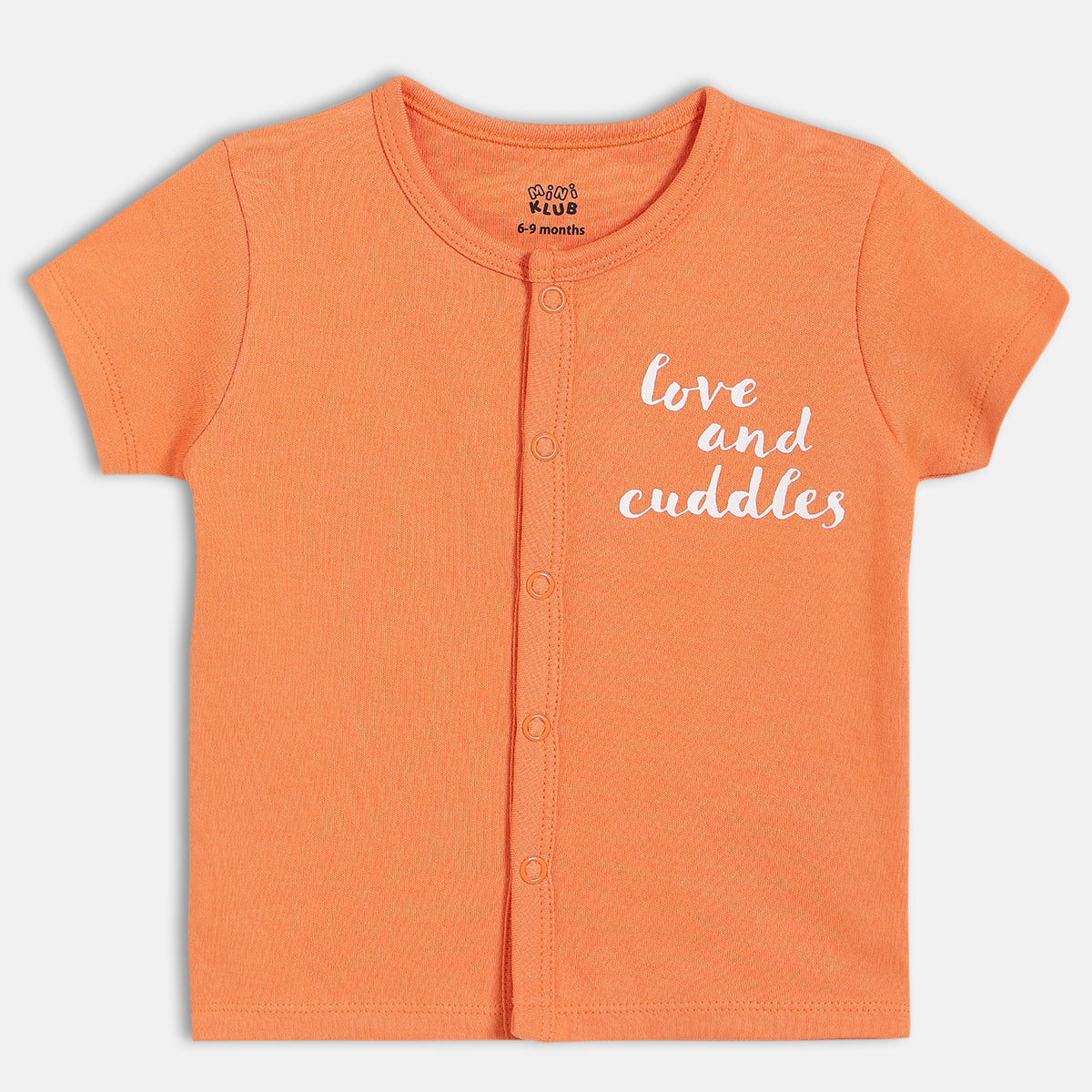 Boys Blue/Orange Front Open Vest