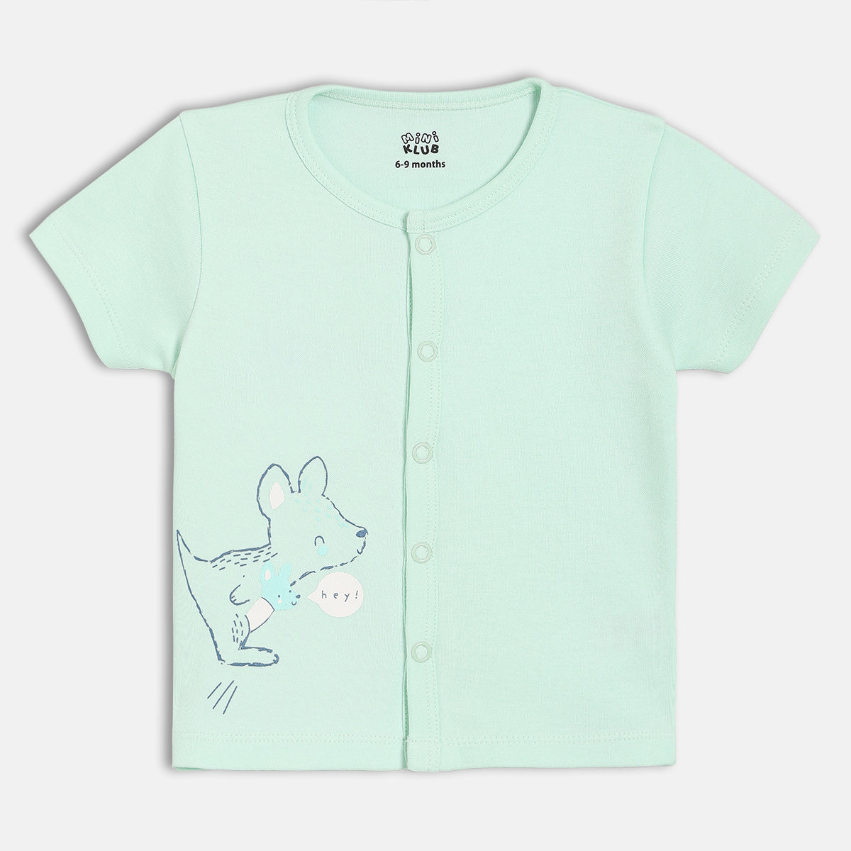 Boys Cream/Blue Front Open Vest