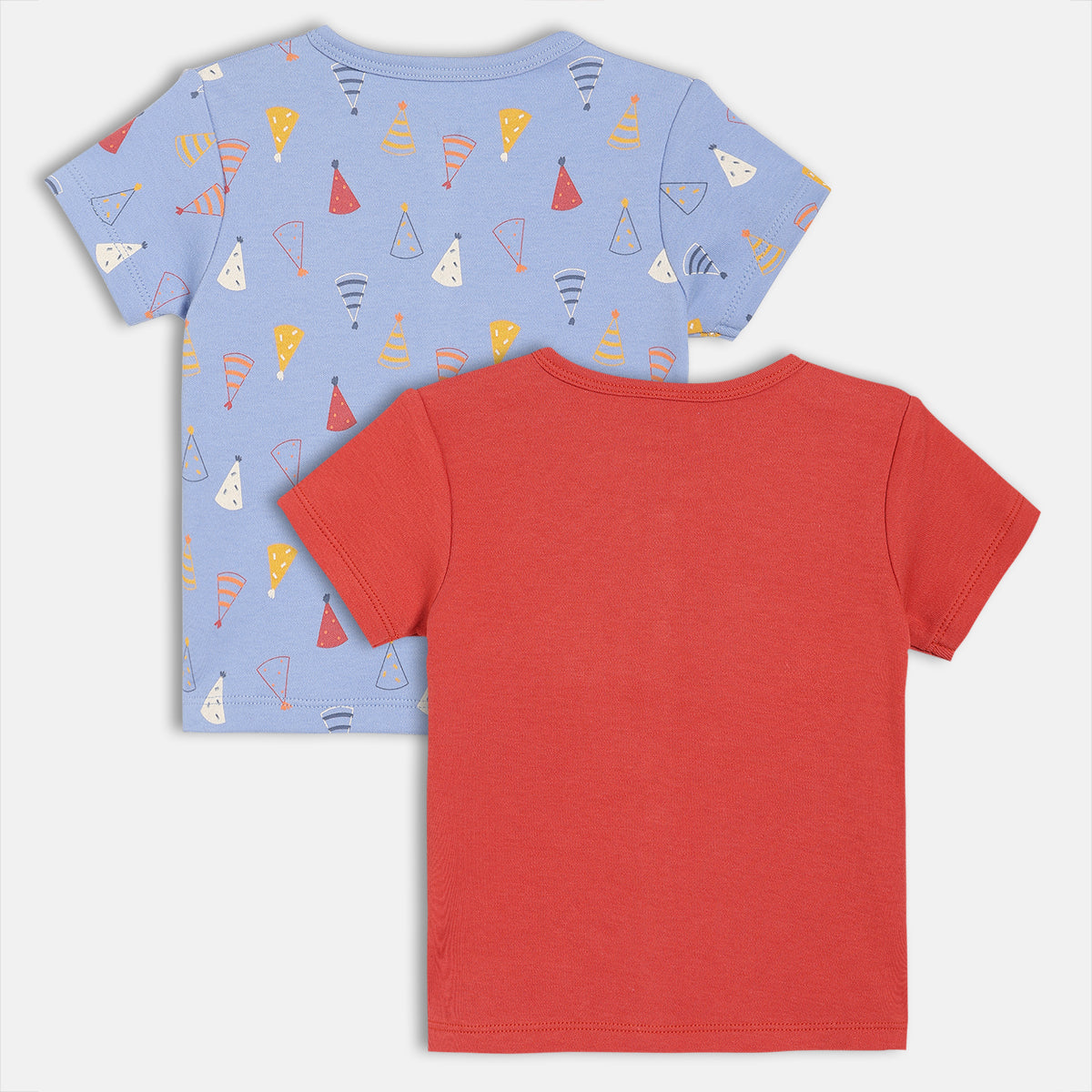 Boys Blue/Red Front Open Vest