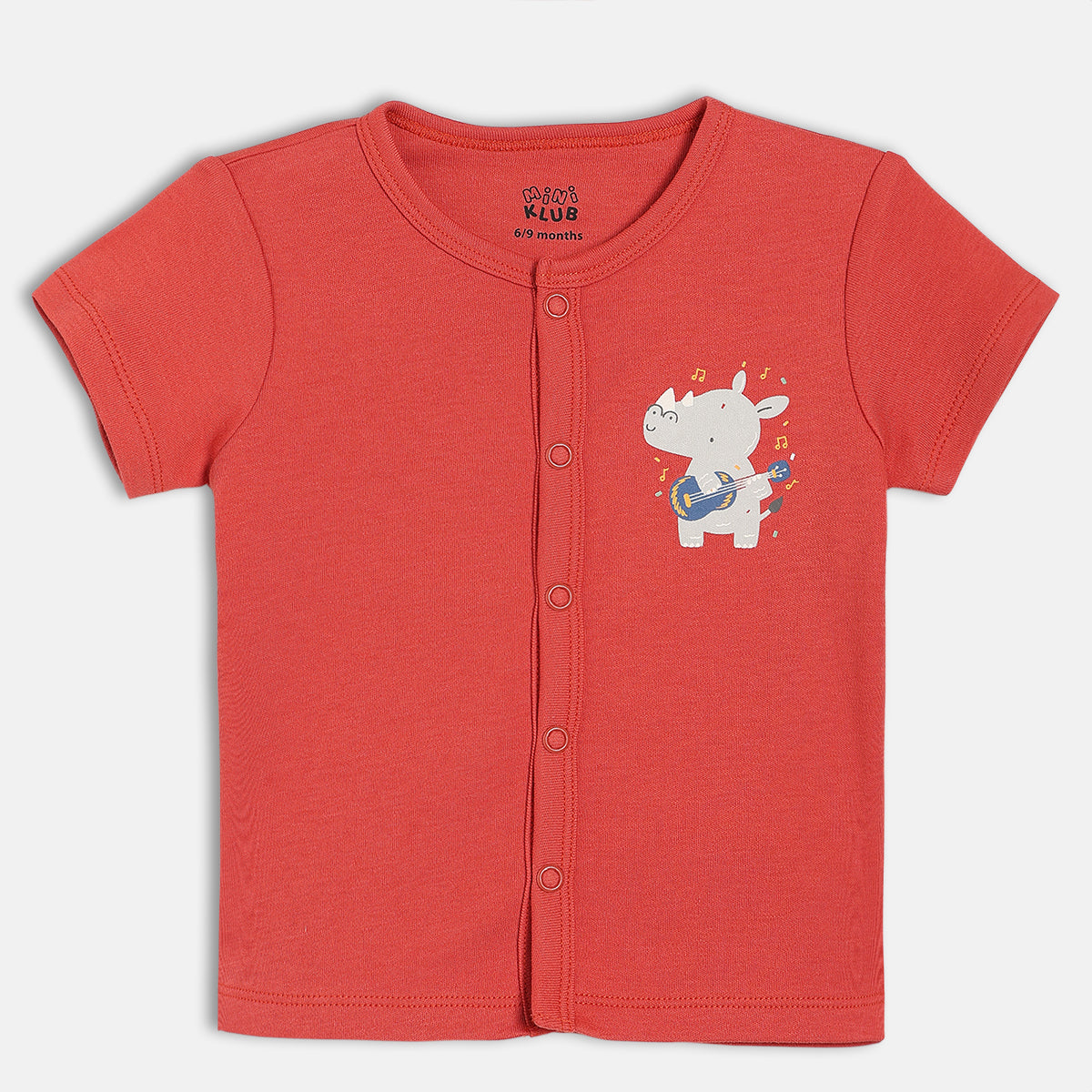 Boys Blue/Red Front Open Vest