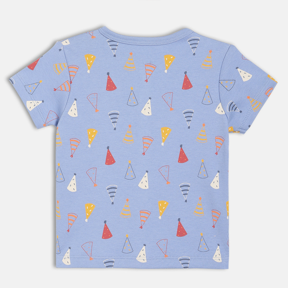 Boys Blue/Red Front Open Vest