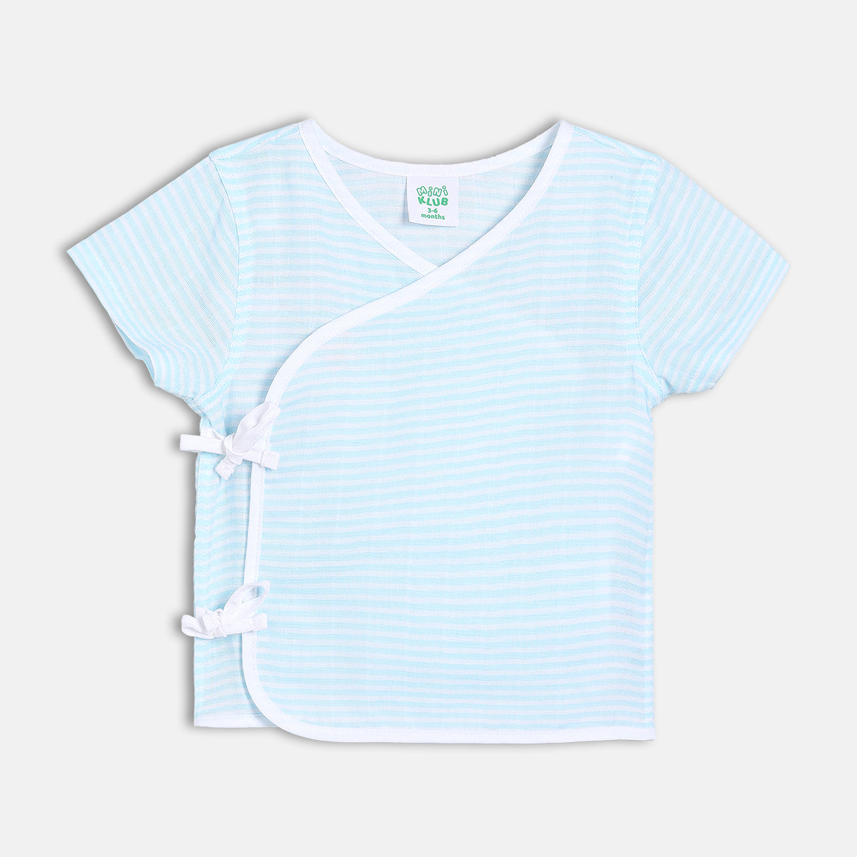 Front Open Vests - Blue & White